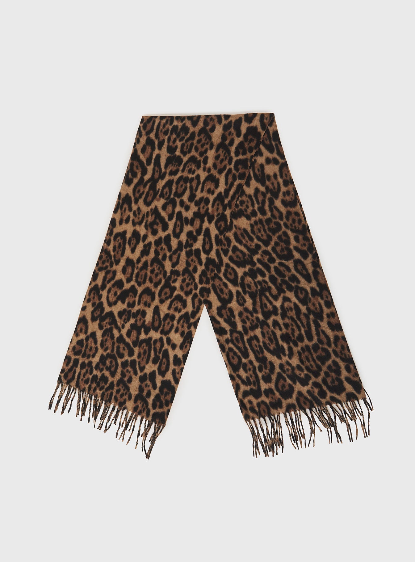 Alternative view of London Town Scarf Leopard