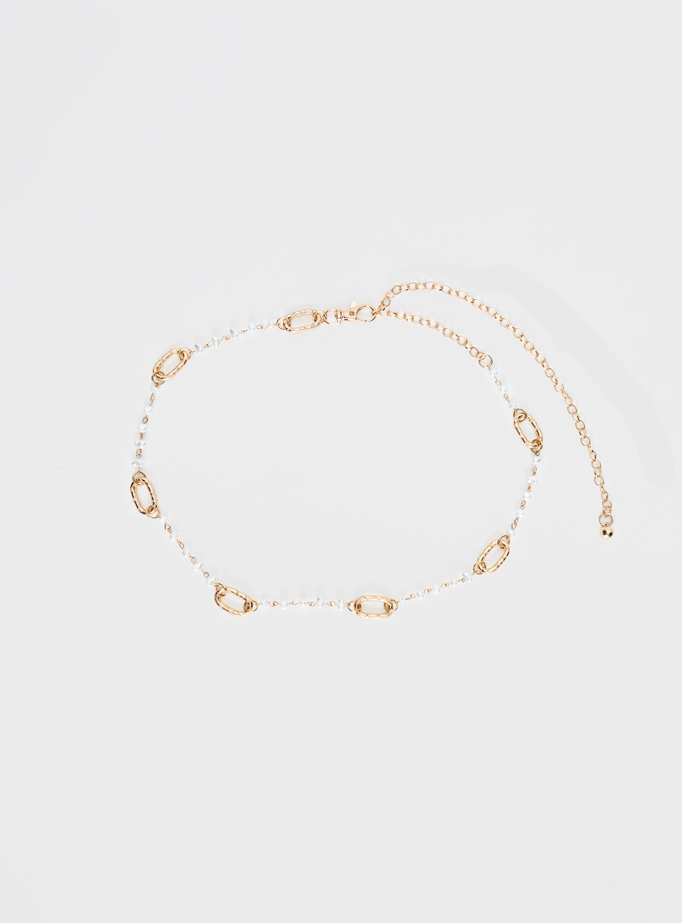 Alternative view of Believe It Chain Belt Gold