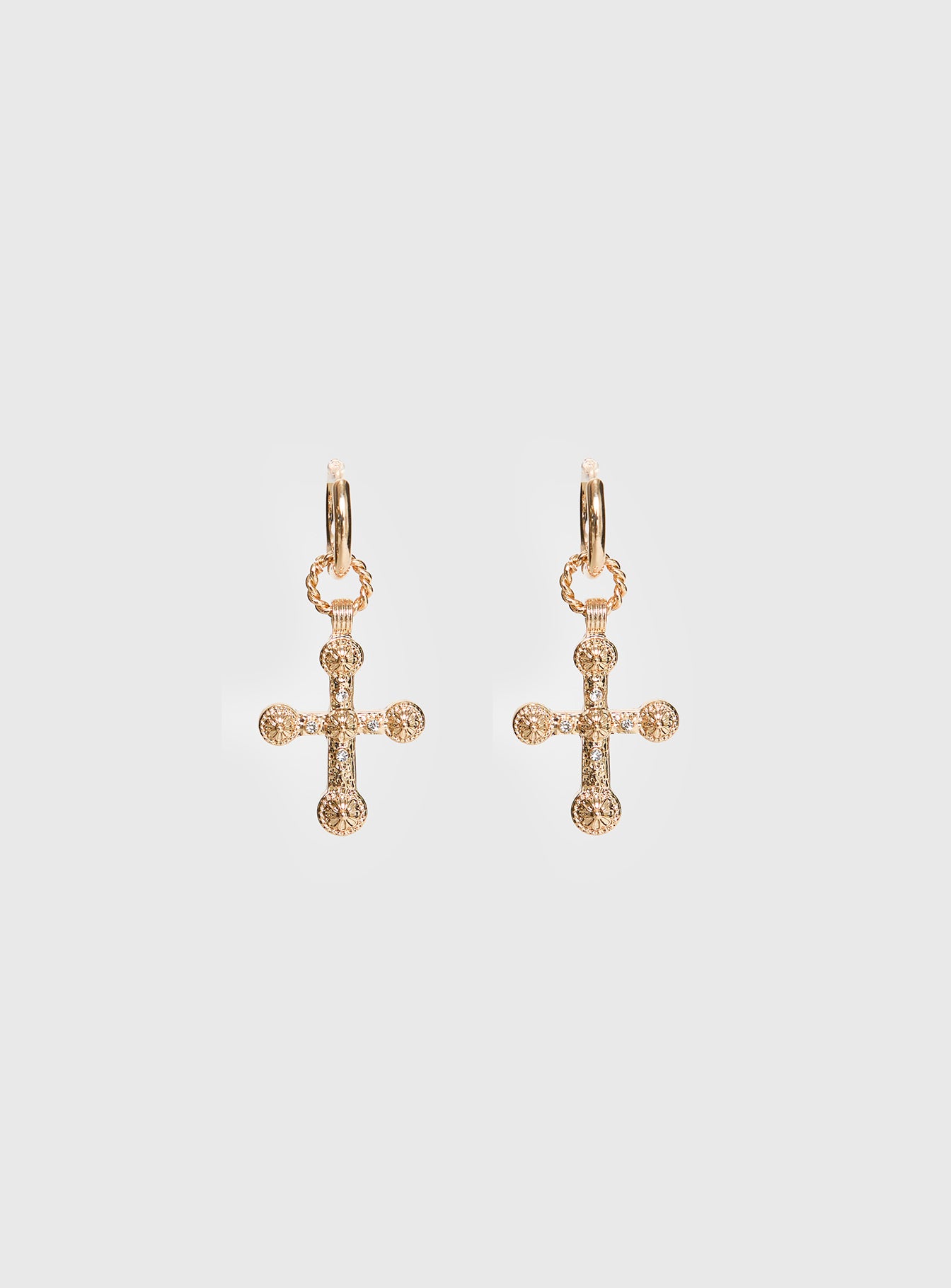 Alternative view of Captivated Earrings Gold