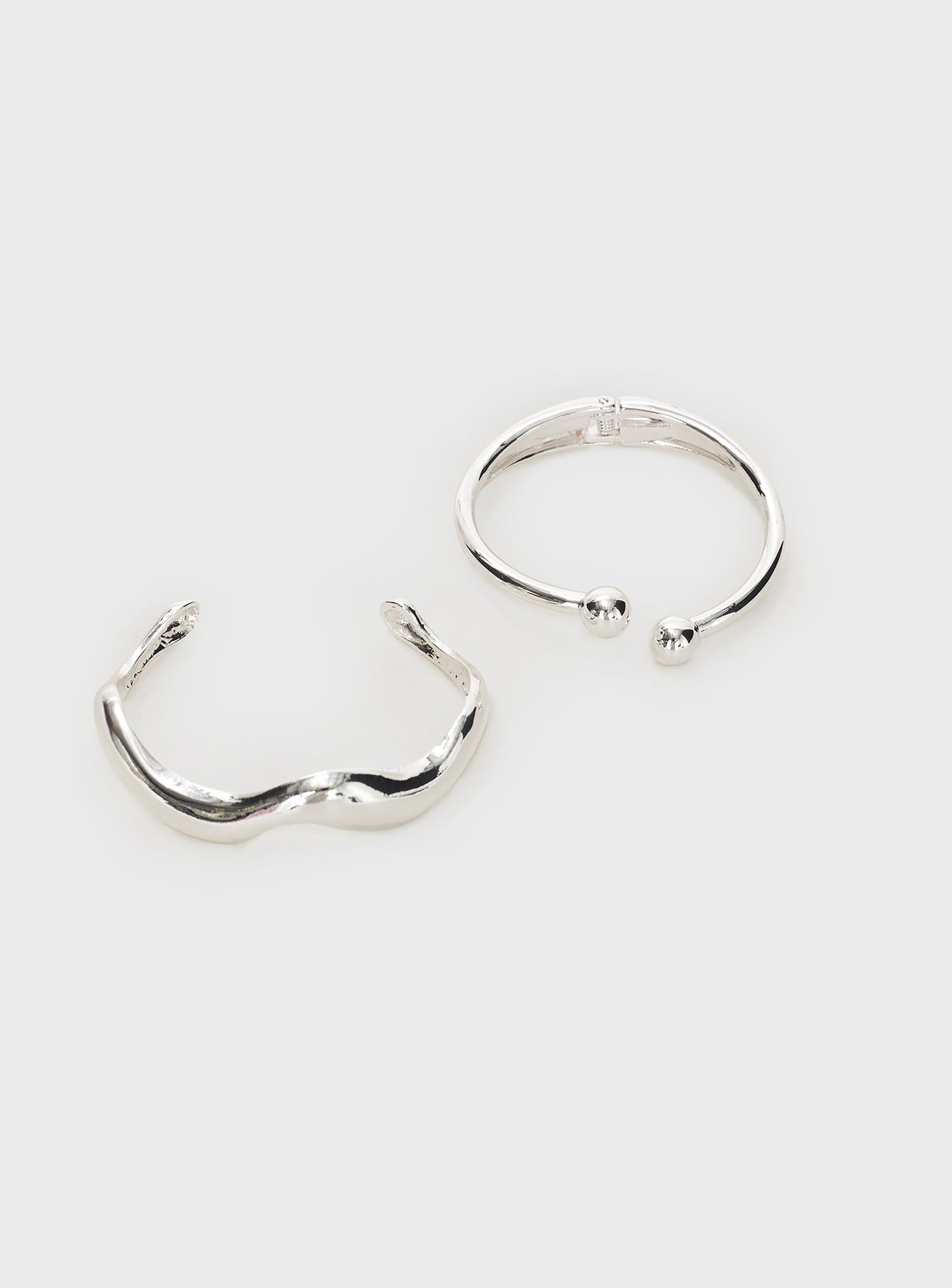 Alternative view of Locked In Bracelet Silver