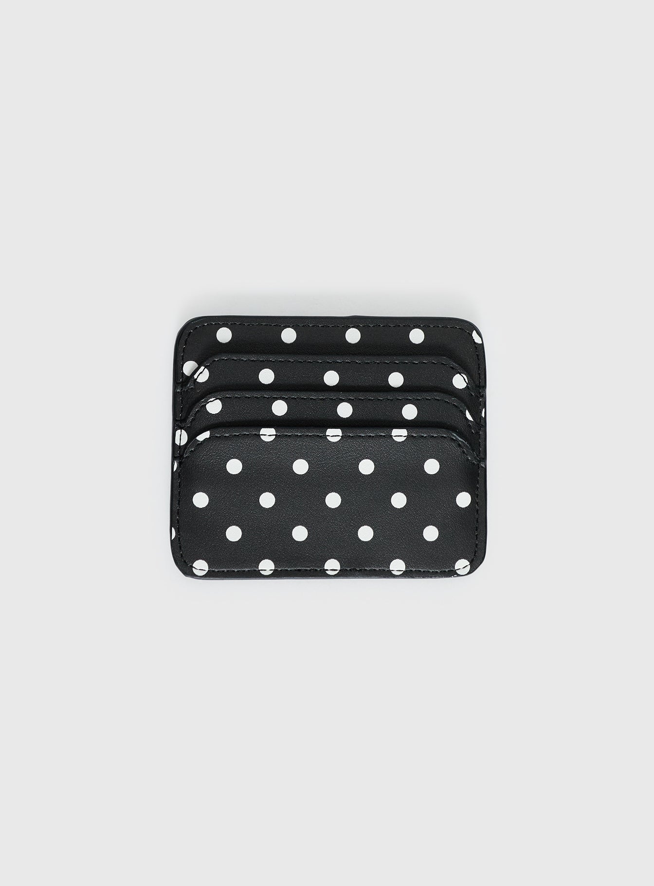 Alternative view of Kiss Of Life Cardholder Black Polka