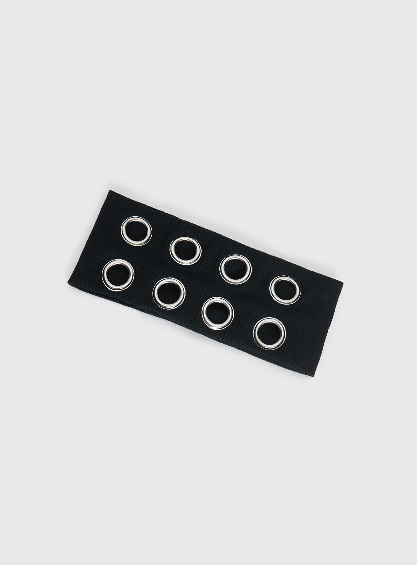 Alternative view of Movie Stars Eyelet Headband Black