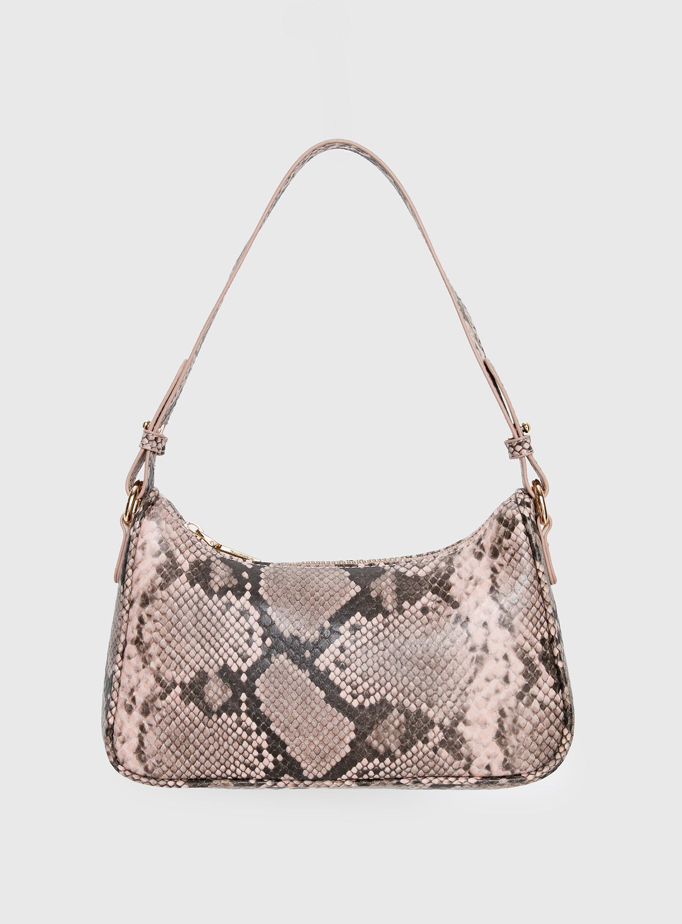 Alternative view of Jaxen Shoulder Bag Pink Snake