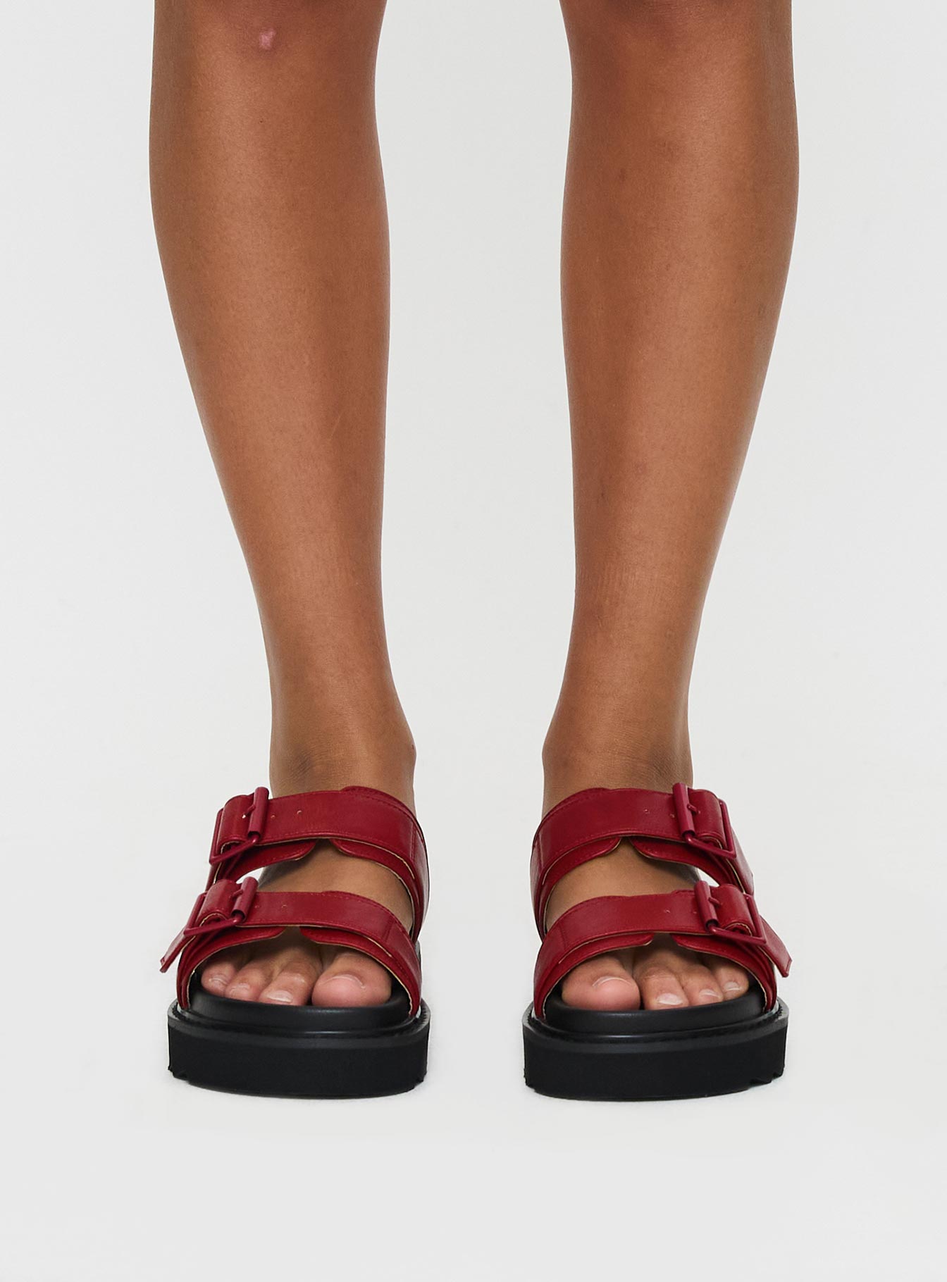 Alternative view of Ma Belle Sandals Cherry