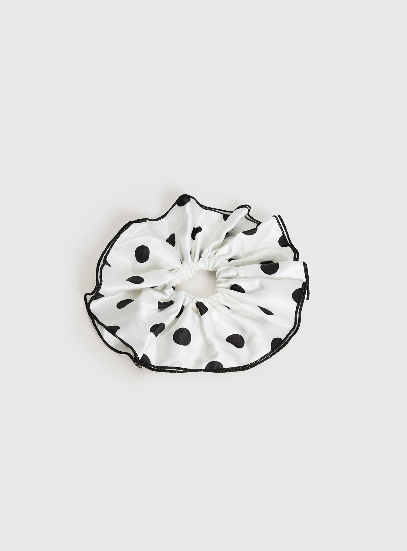 Alternative view of Make My Day Scrunchie White Polka