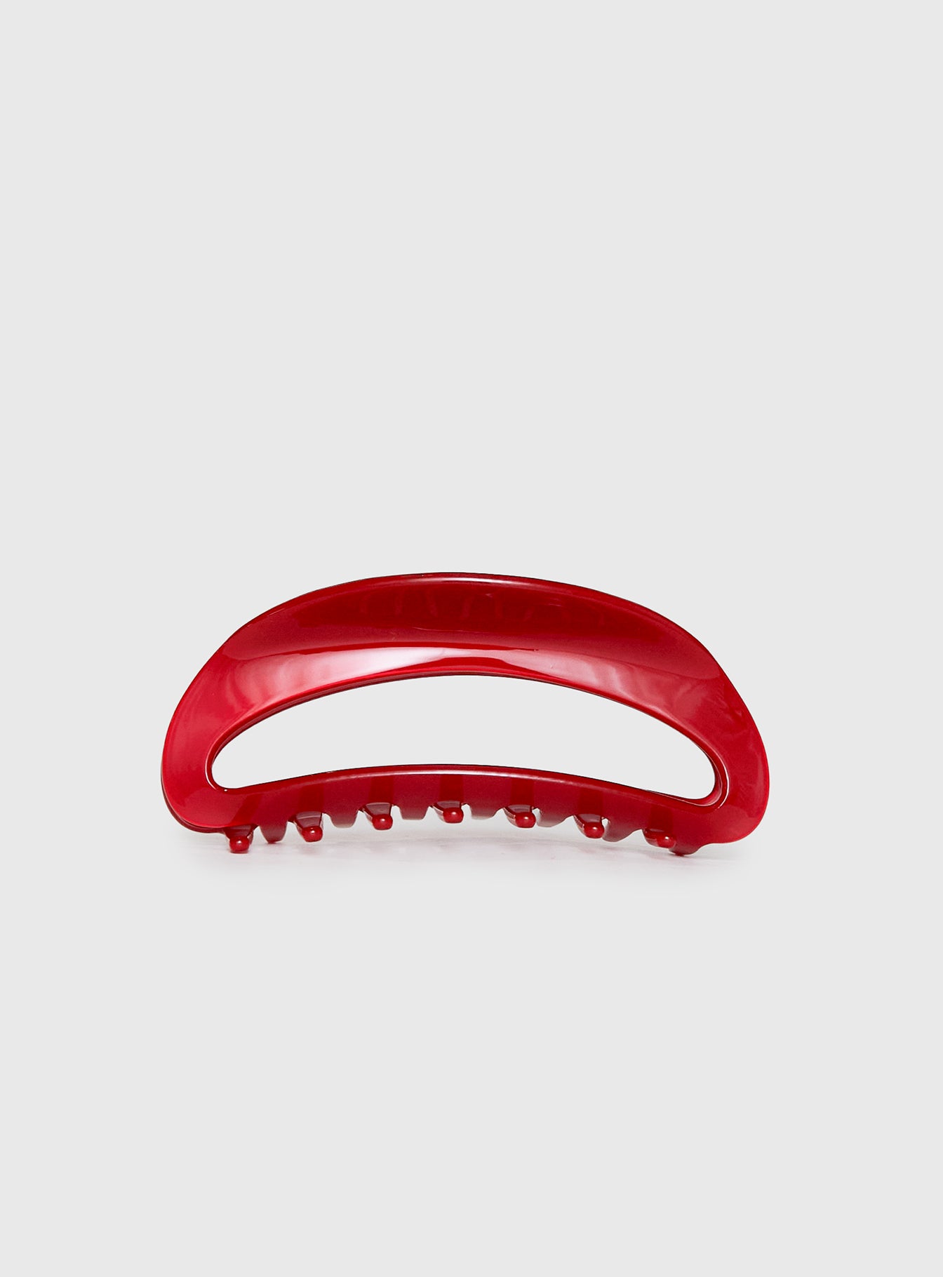 Alternative view of Luminara Claw Clip Red