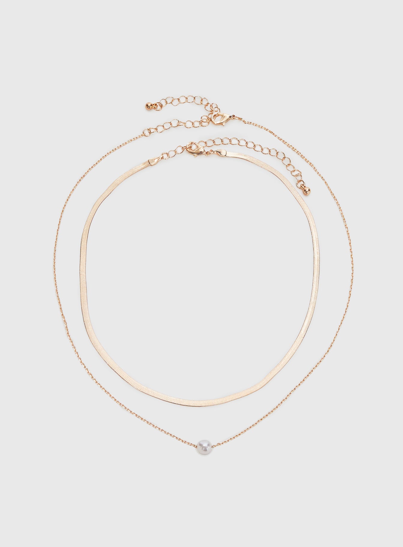 Alternative view of Capriana Necklace Gold