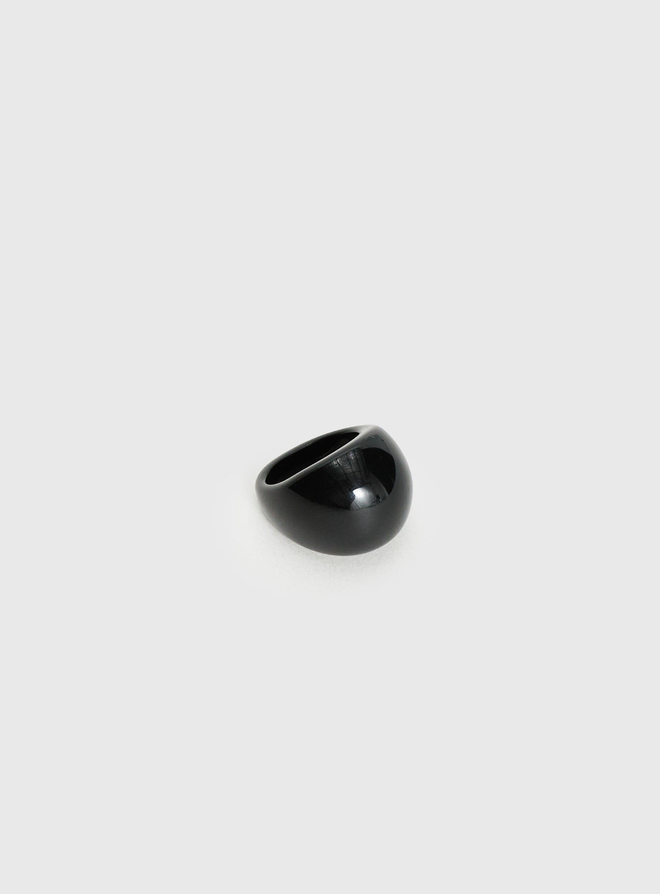 Alternative view of Olwen Statement Ring Black