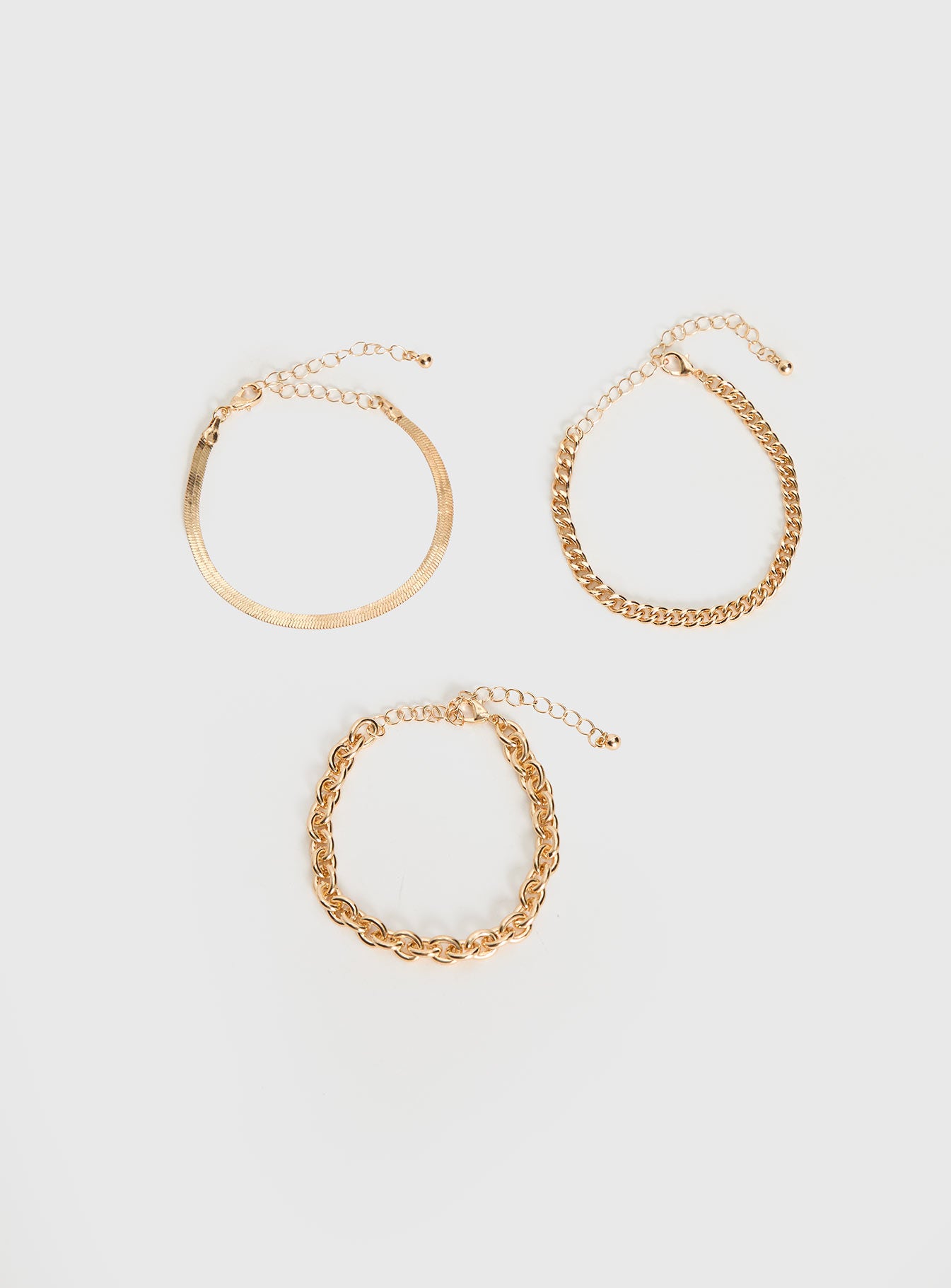 Alternative view of Count My Blessings Bracelet Pack Gold