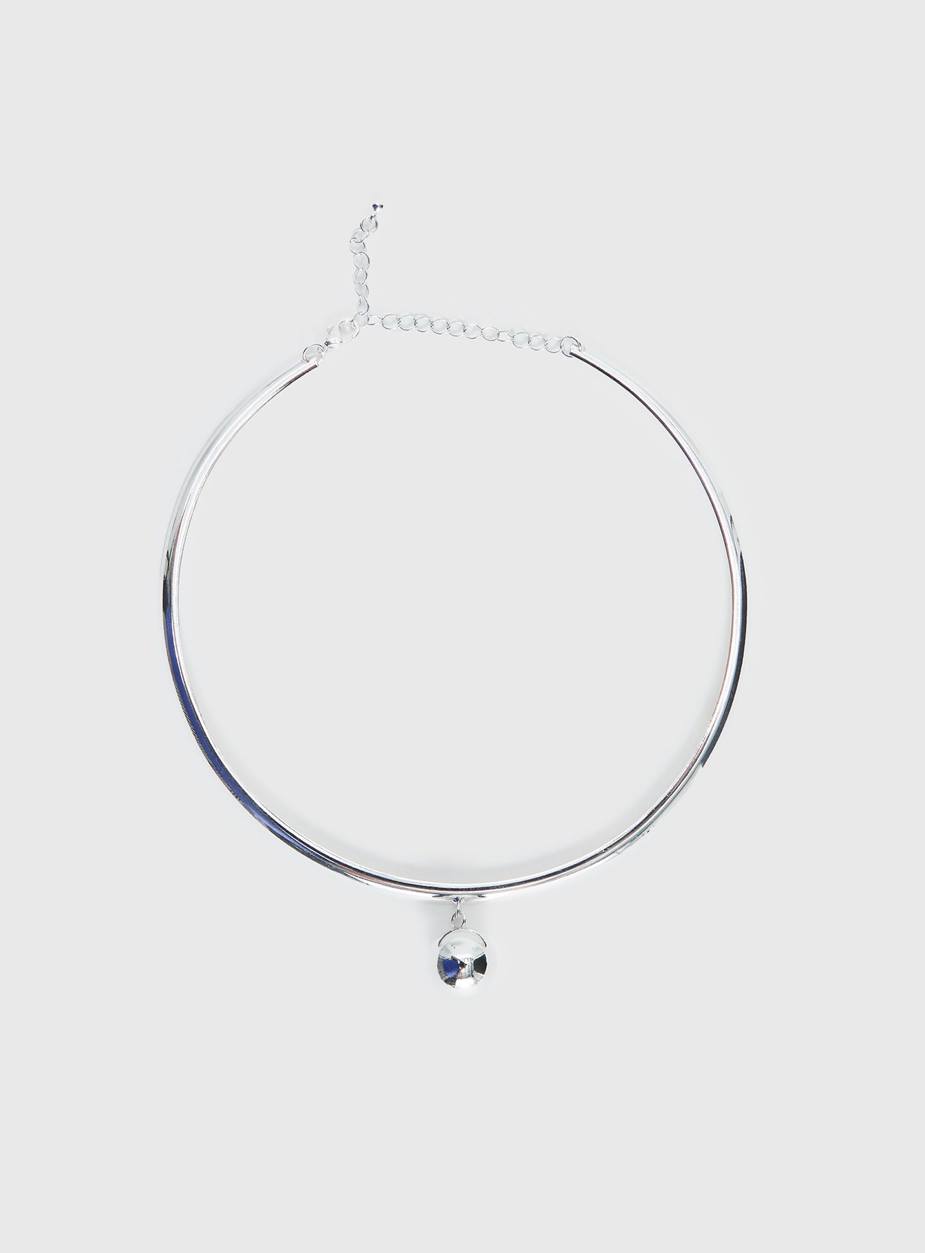 Alternative view of Lisbeth Pendant Necklace Silver