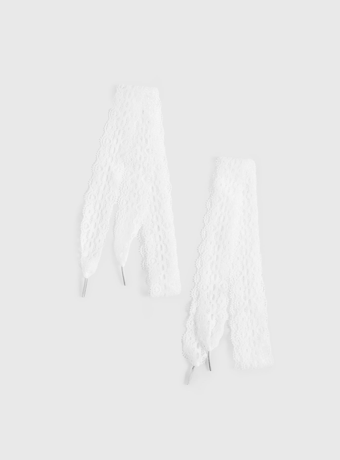 Alternative view of Masonne Lace Shoelaces White