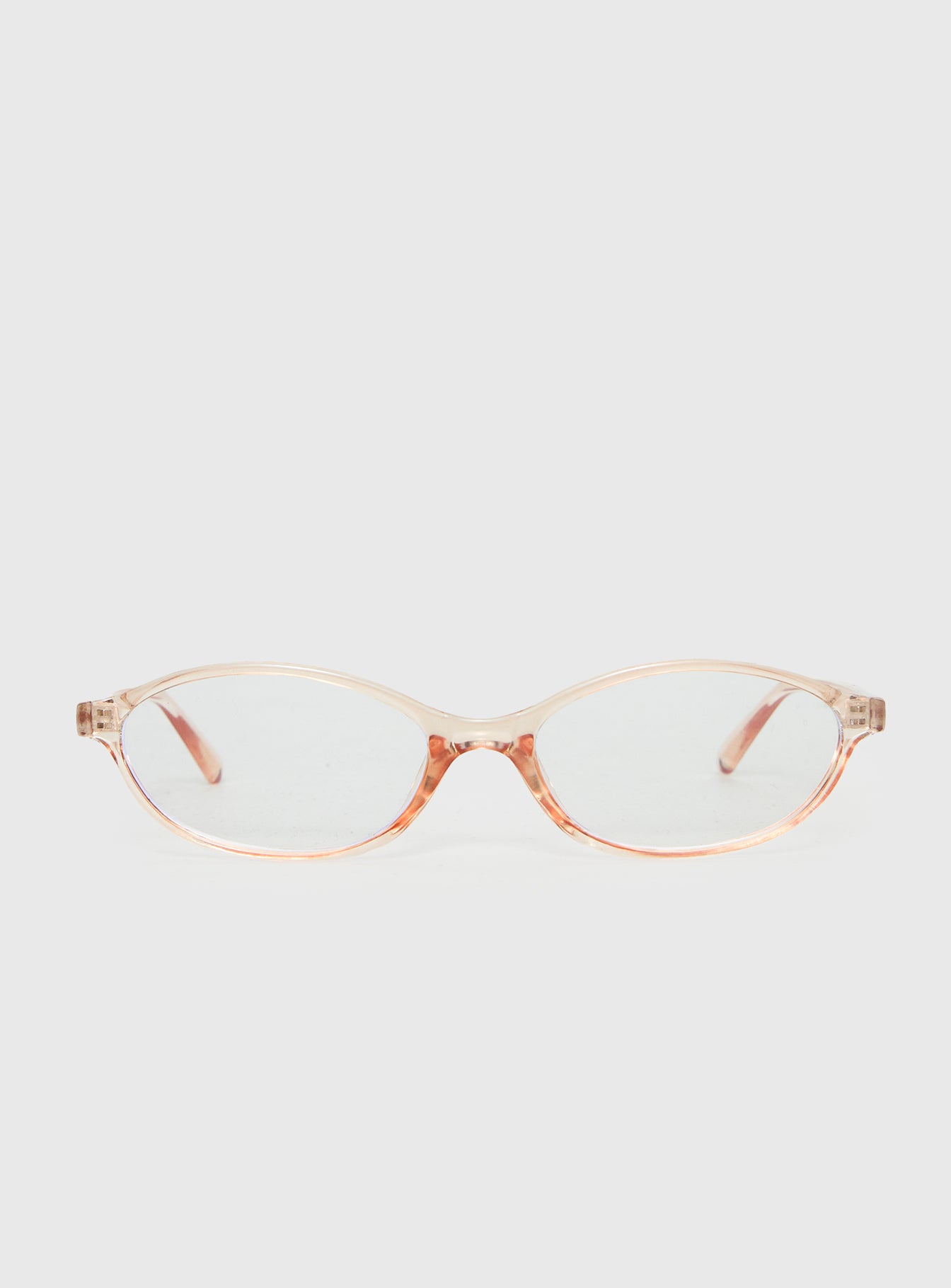 Alternative view of Life Begins Blue Light Glasses Amber