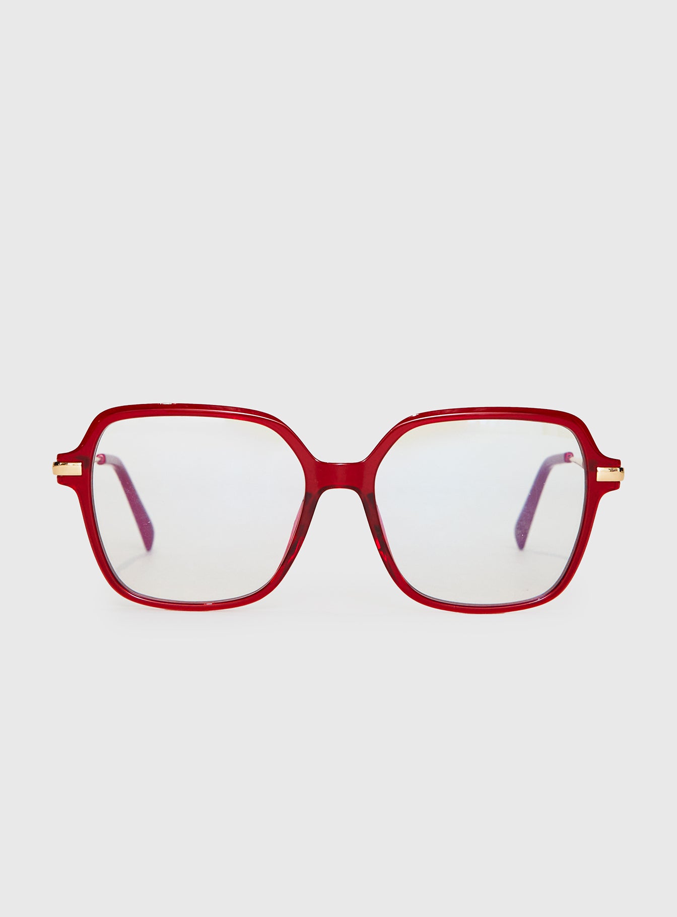Alternative view of Nostalgic Glasses Red