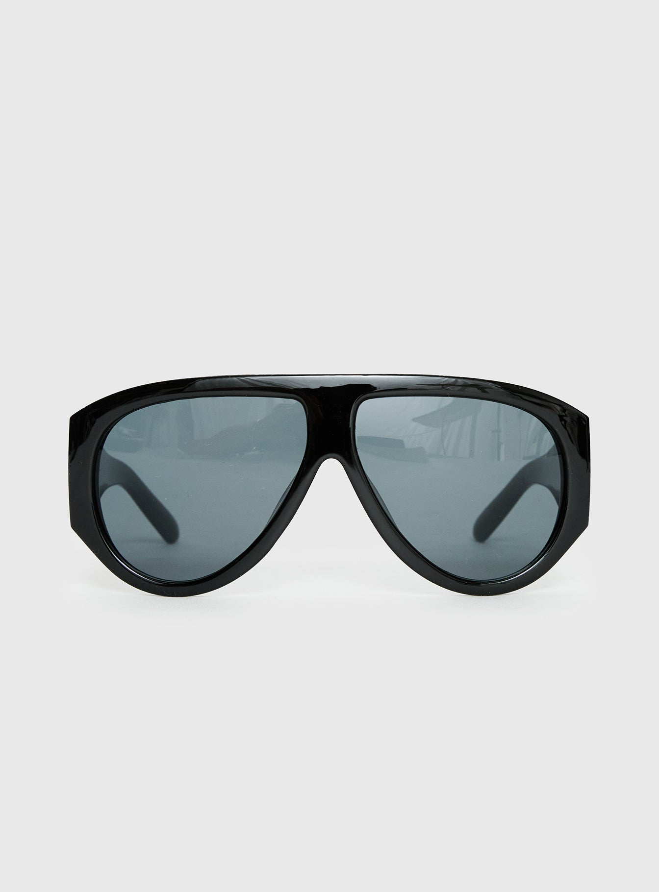 Alternative view of Nobody But You Oversized Sunglasses Black
