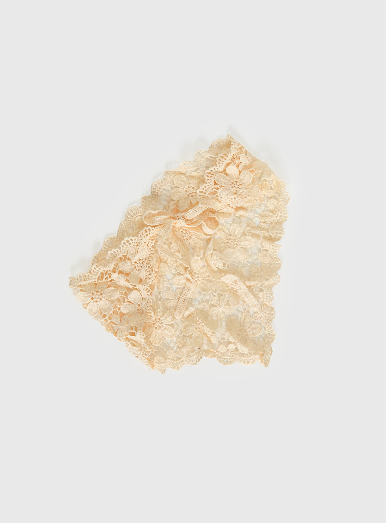 Alternative view of Lilibette Crochet Hair Bandana Butter