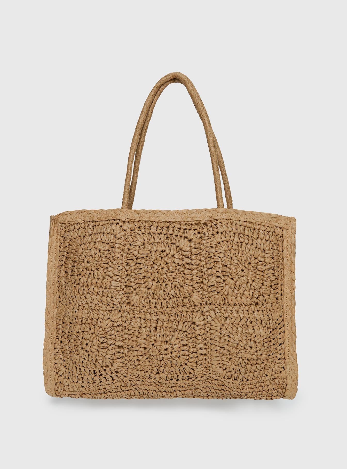Alternative view of Love Like This Straw Tote Bag Tan