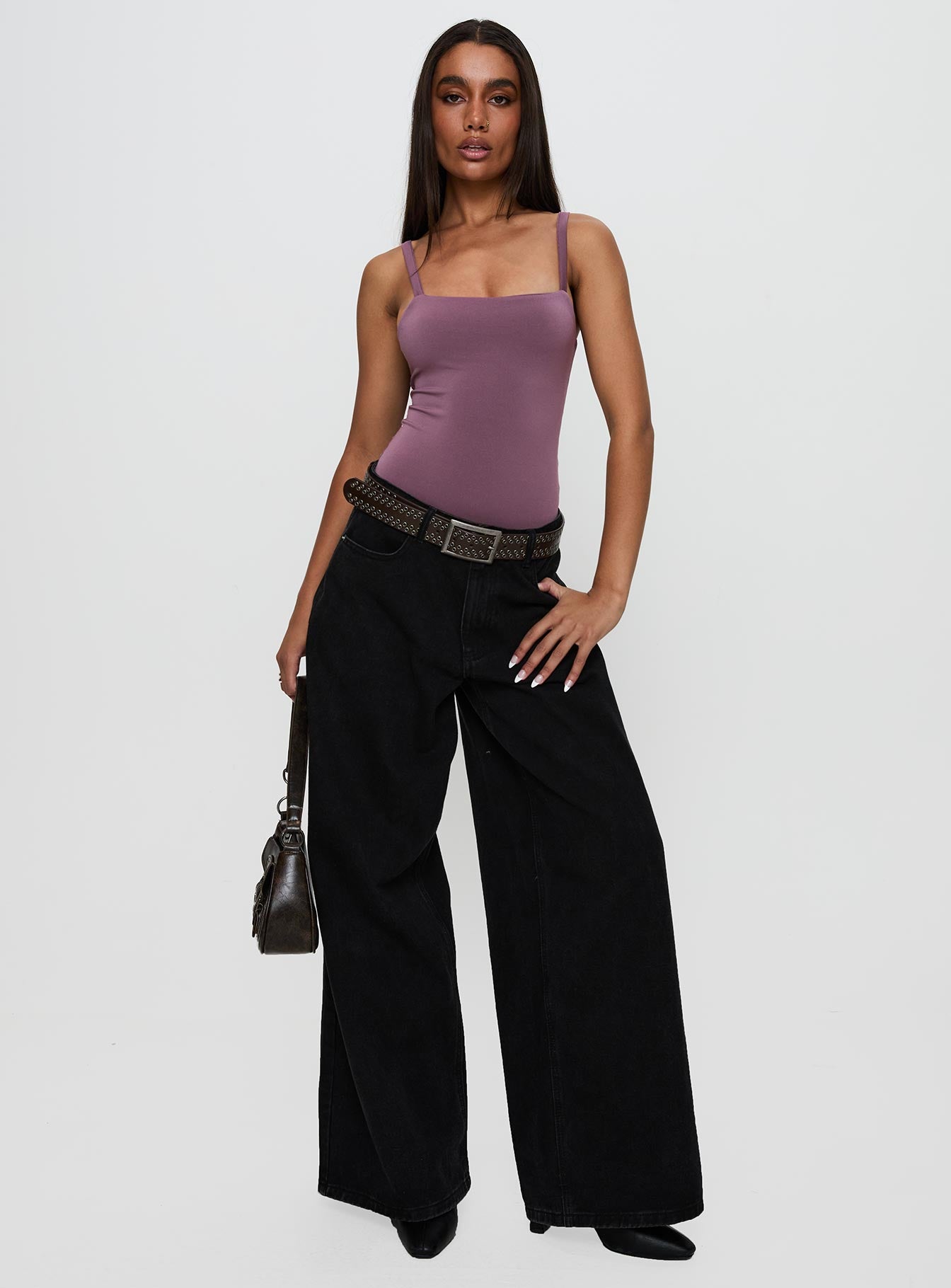 Off Stage Bodysuit Purple - Image 3