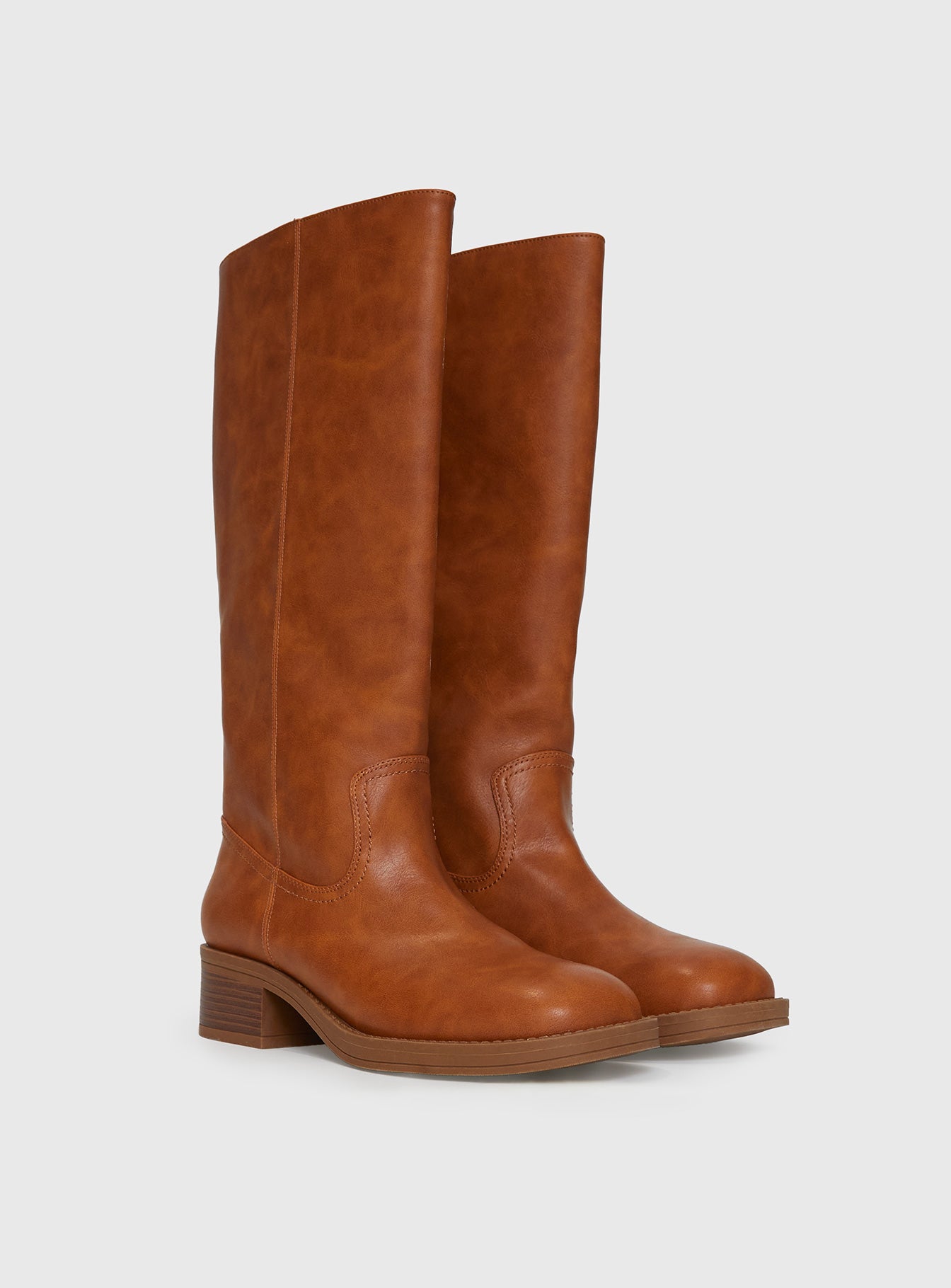 Alternative view of Madisson Knee High Boots Brown