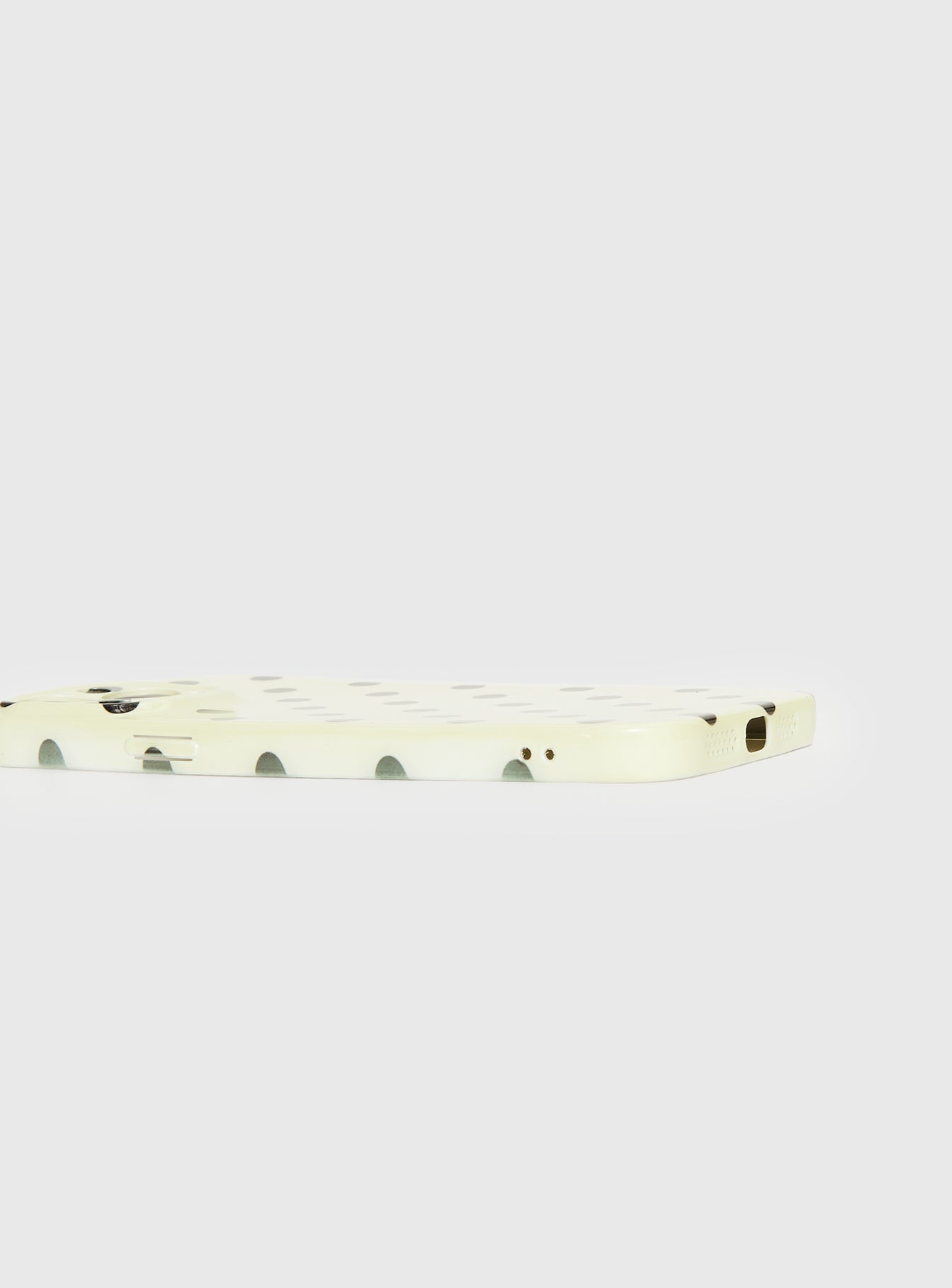 Alternative view of Milda Iphone Case Butter / Brown Polka