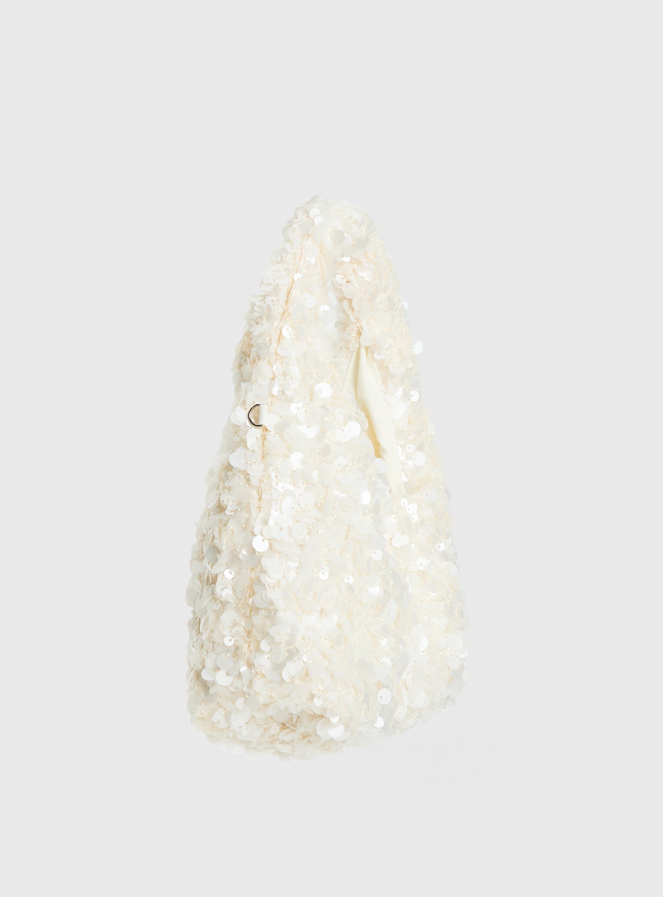 Alternative view of Midnights Sequin Shoulder Bag White