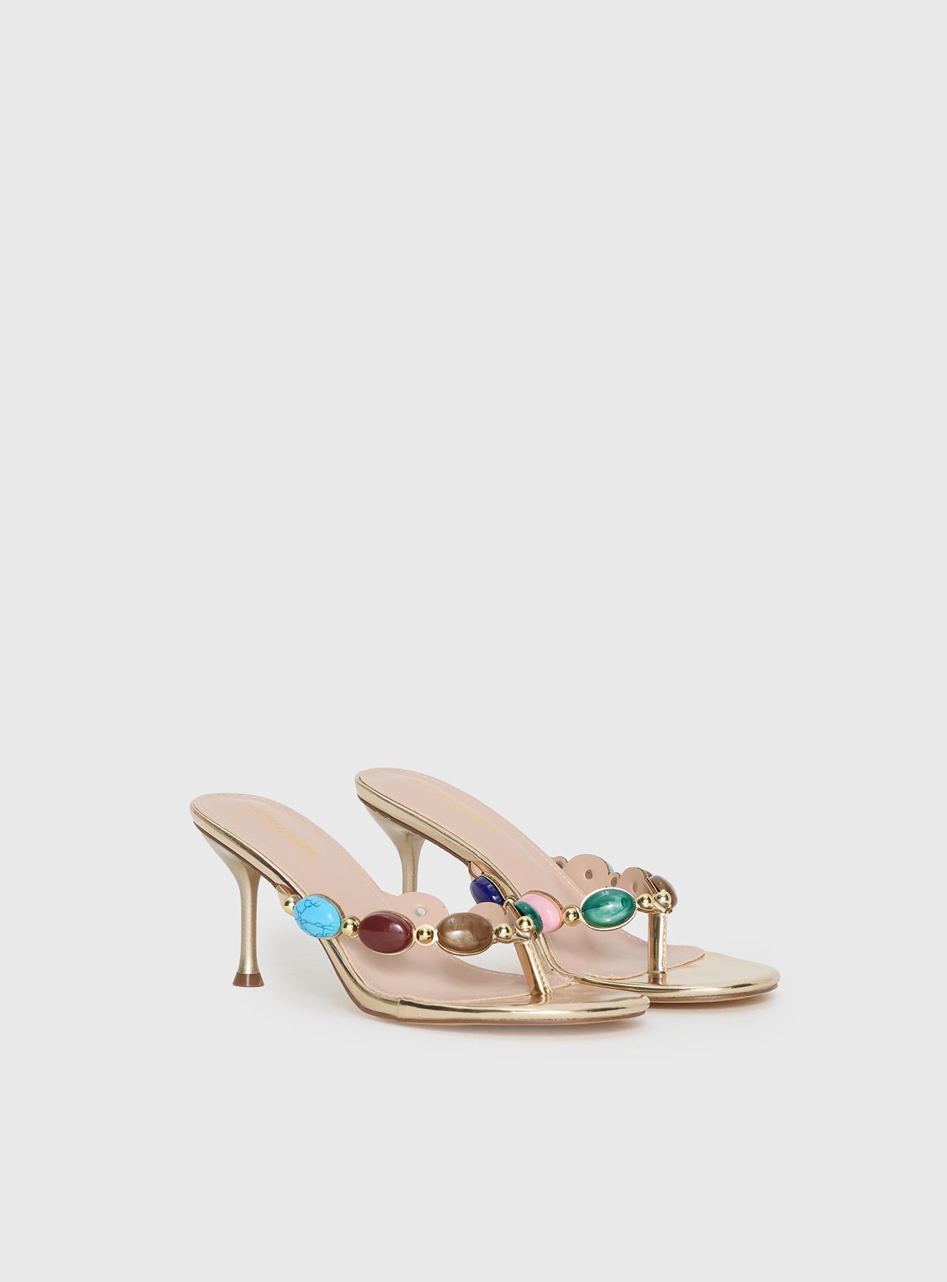 Alternative view of Nina Bead Heels Multi
