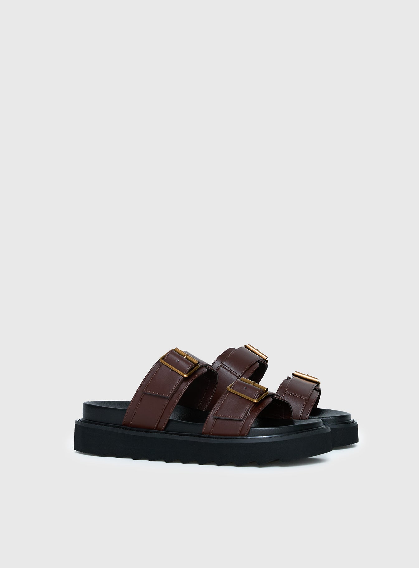 Alternative view of Ma Belle Sandals Chocolate