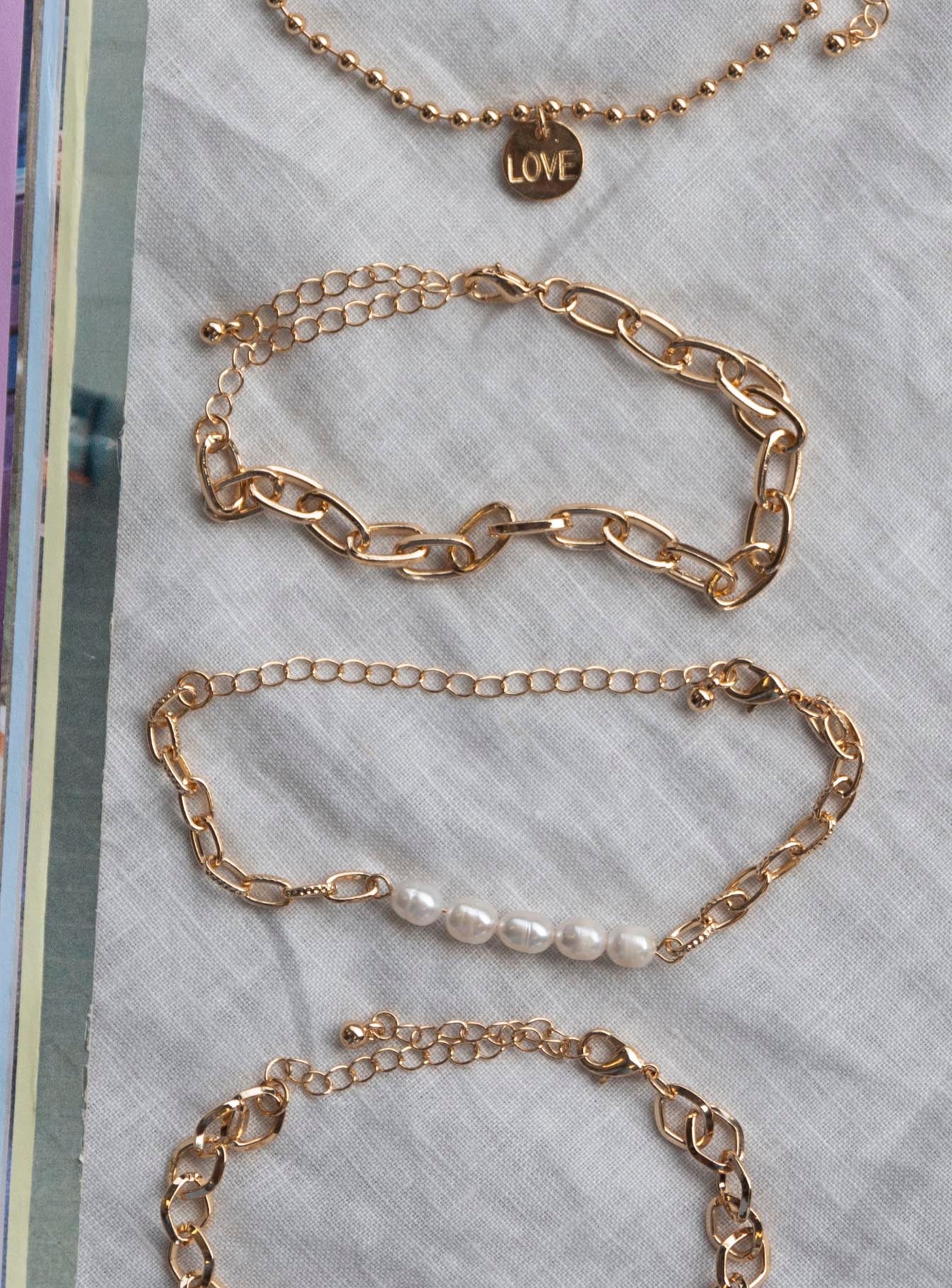 Alternative view of Love & Let Go Bracelet Set