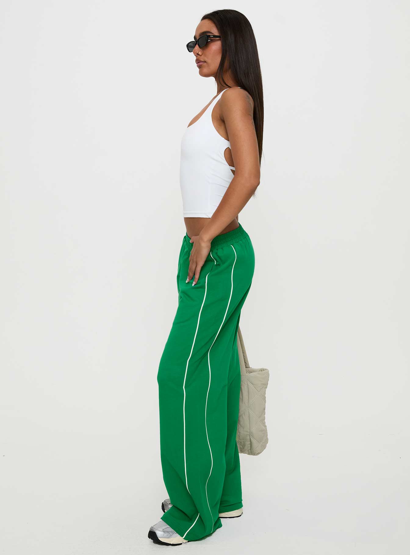 Field Day Track Pants Green - Image 4