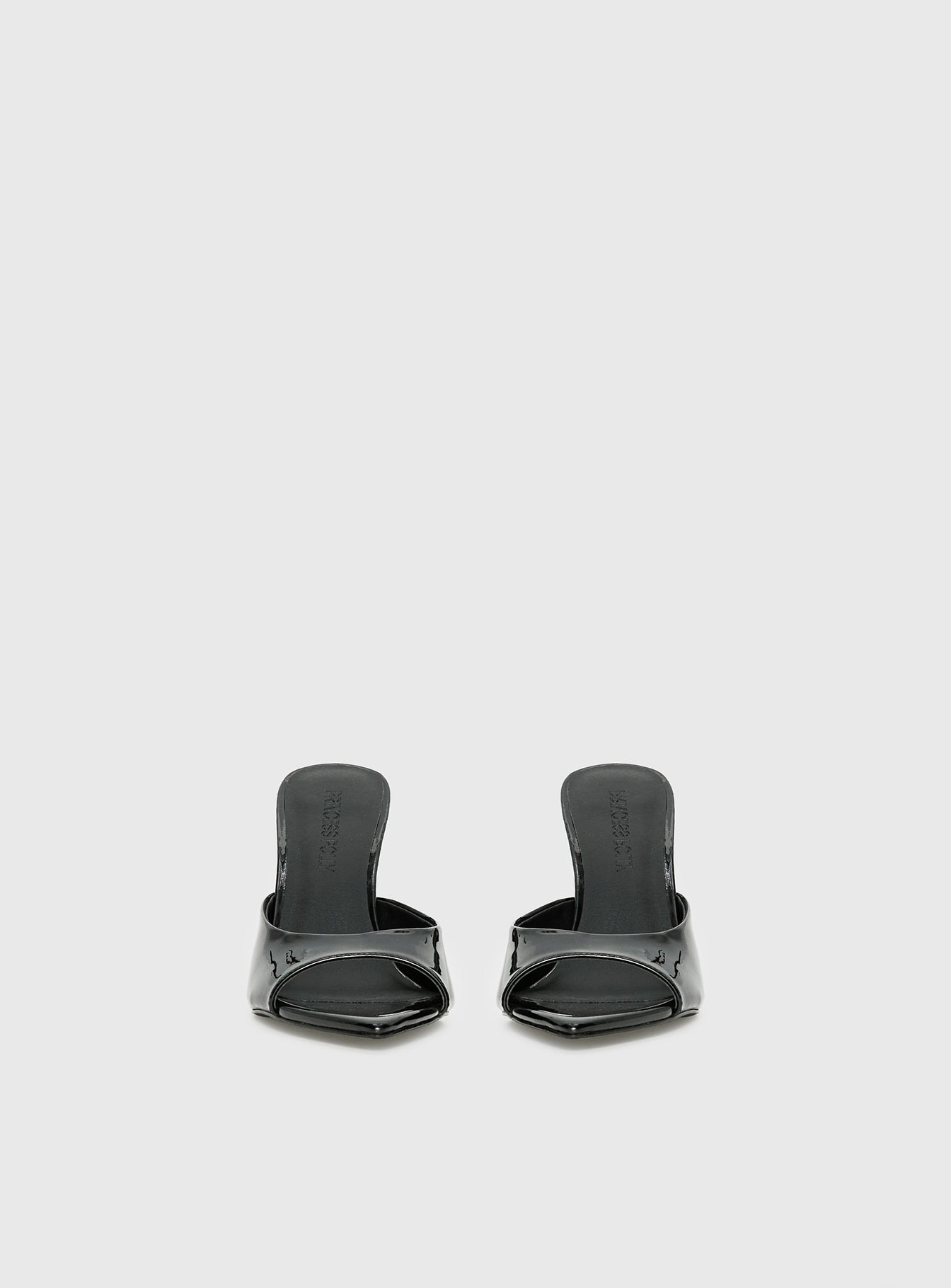Let Love In Peep Toe Heels Black - Image 3