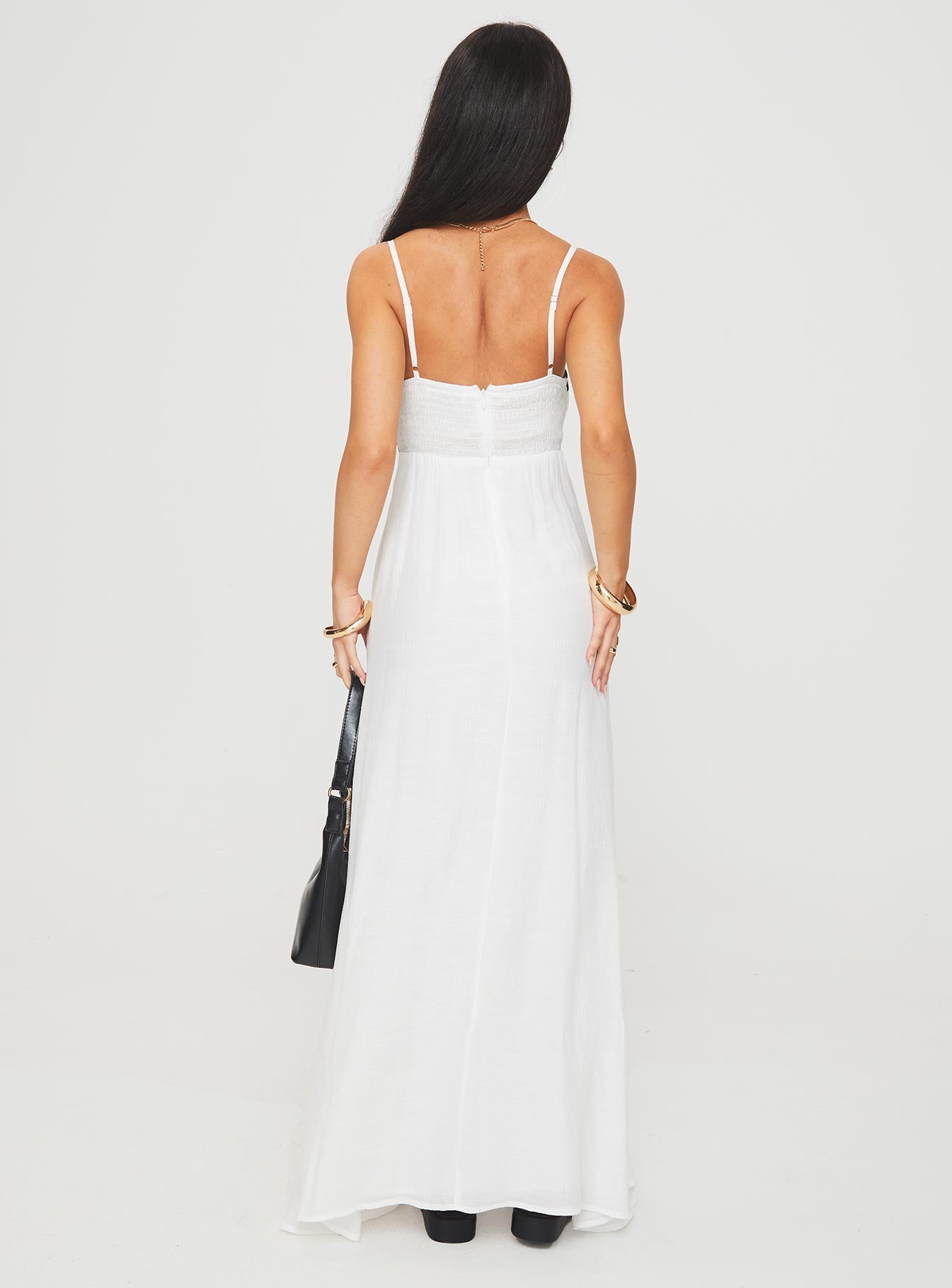 Croxetti Maxi Dress White - Image 5