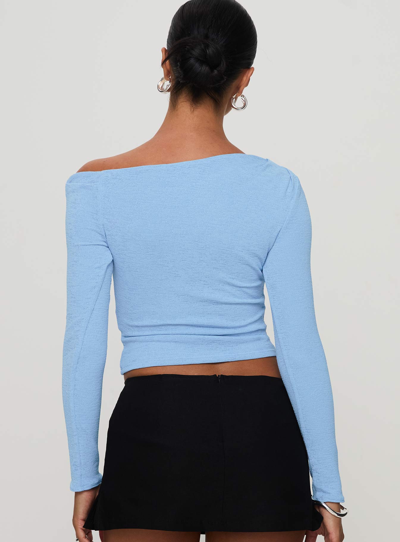 Malian Long Sleeve Top Blue - Image 5