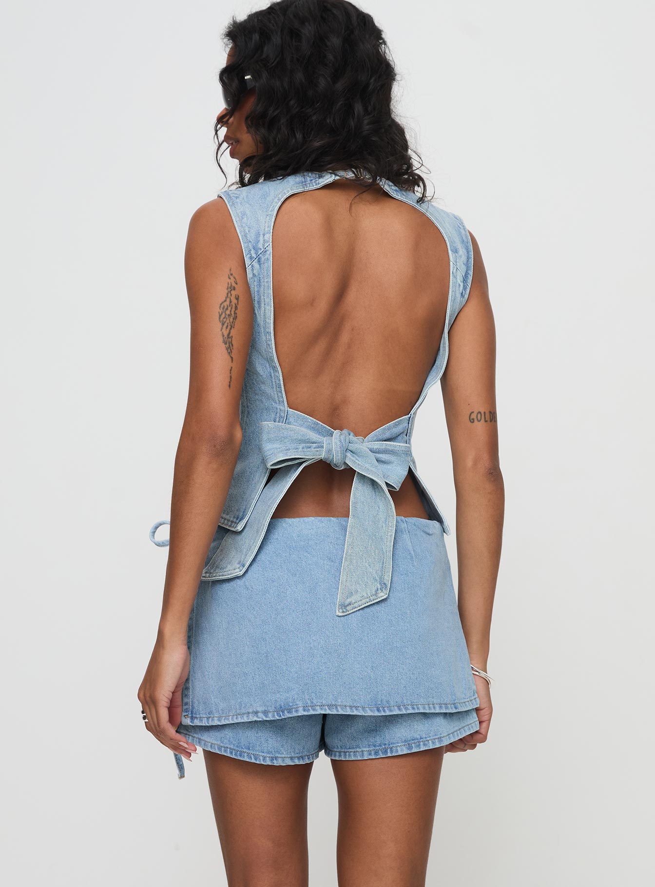 Countryside Skort Classic Denim - Image 5