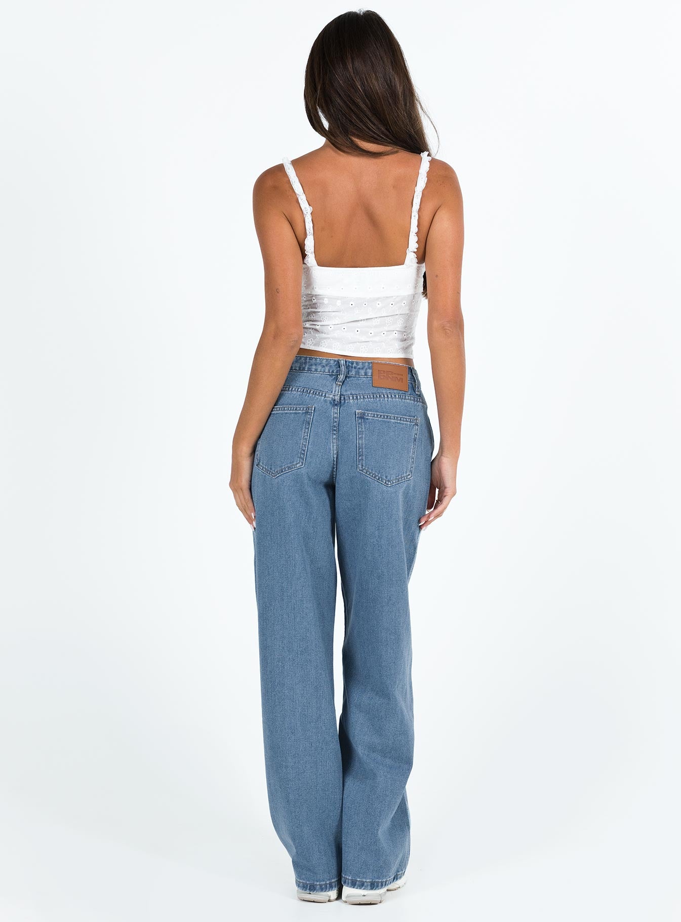 Maryanne Mid Rise Relaxed Jeans Mid Wash Denim Tall - Image 5