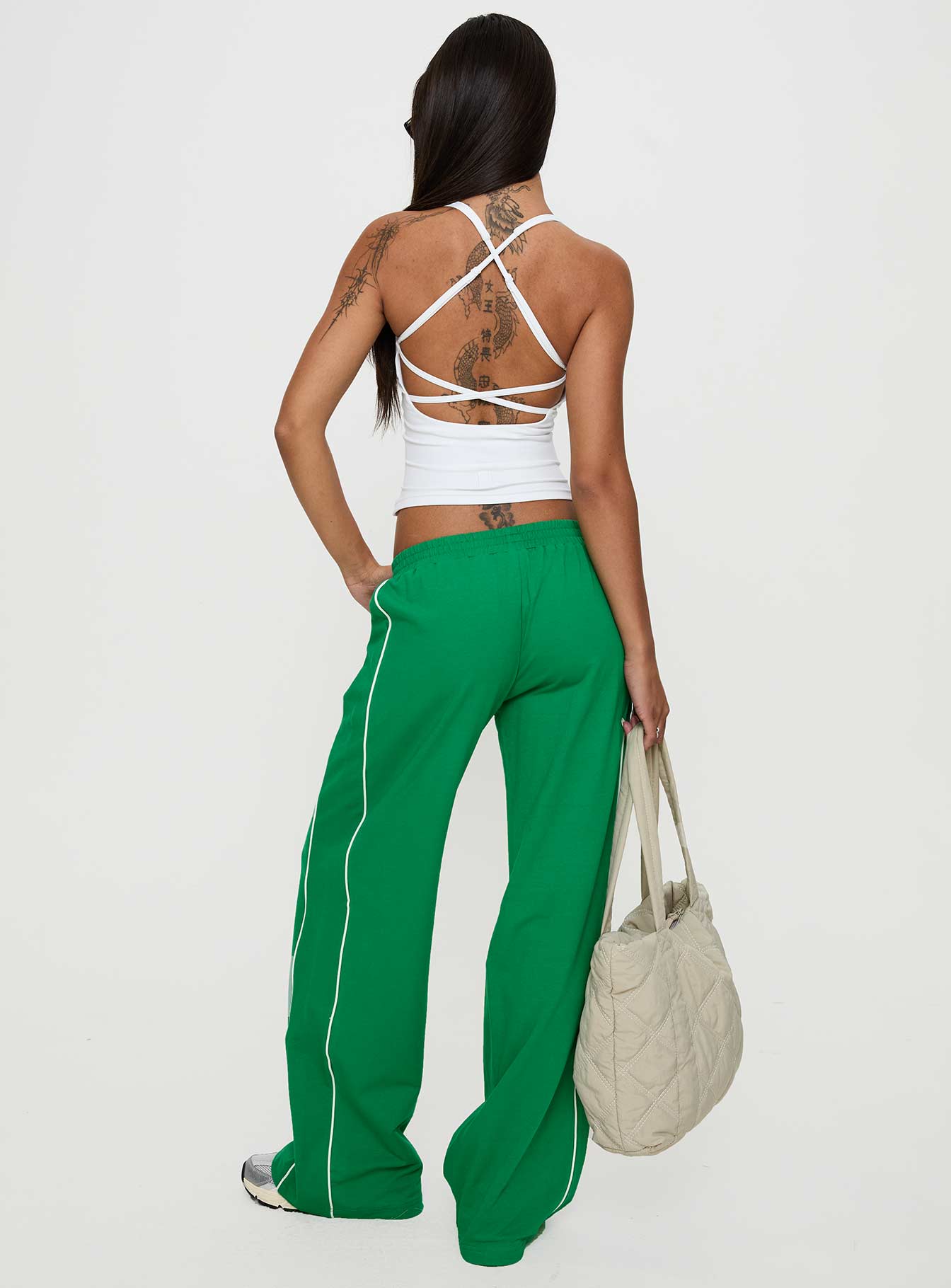 Field Day Track Pants Green - Image 5