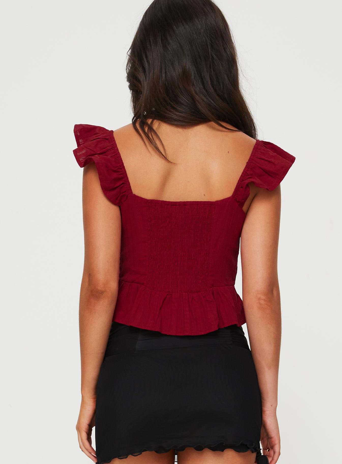 Mylan Top Burgundy - Image 5