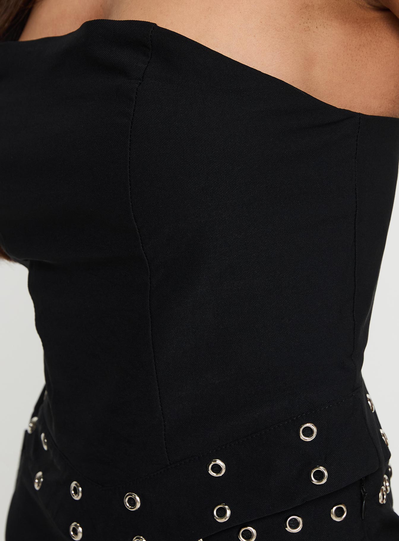 Passionette Strapless Top Black Petite - Image 6