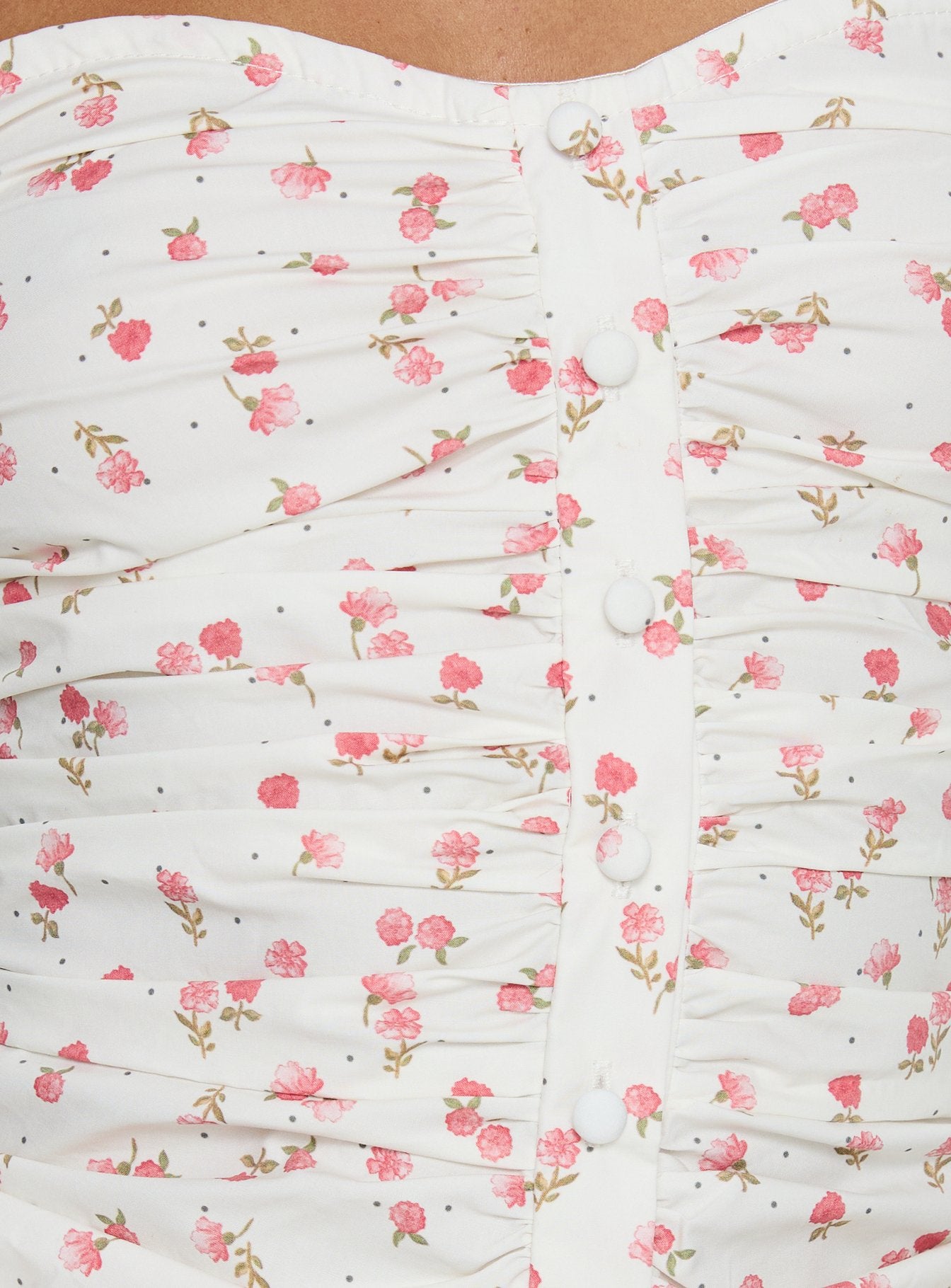 Meeley Halter Mini Dress Floral - Image 6
