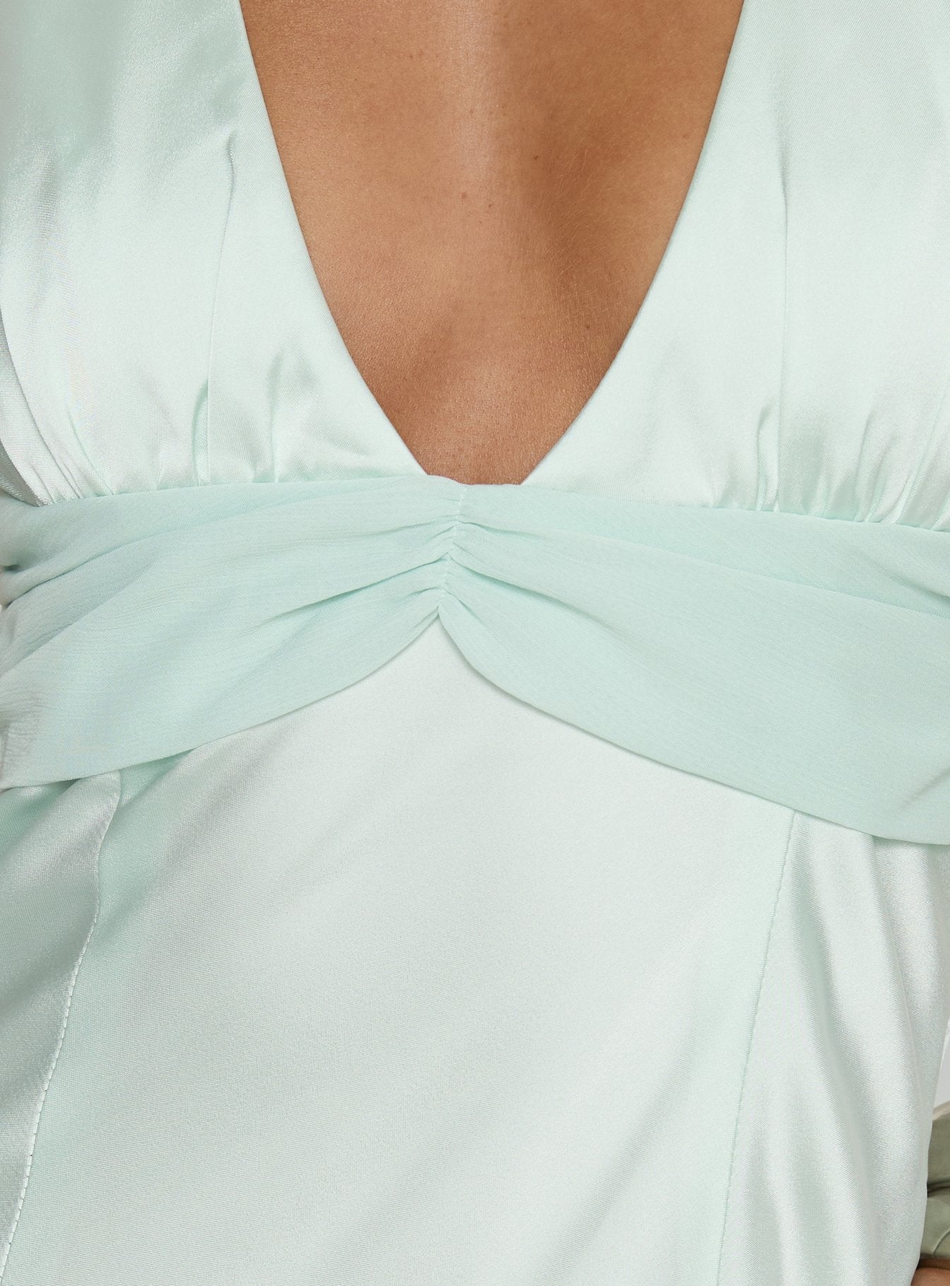 Odyssa Halter Maxi Dress Mint Green - Image 6