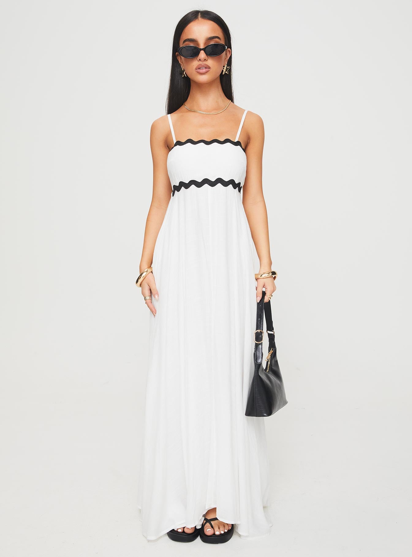 Croxetti Maxi Dress White - Image 7