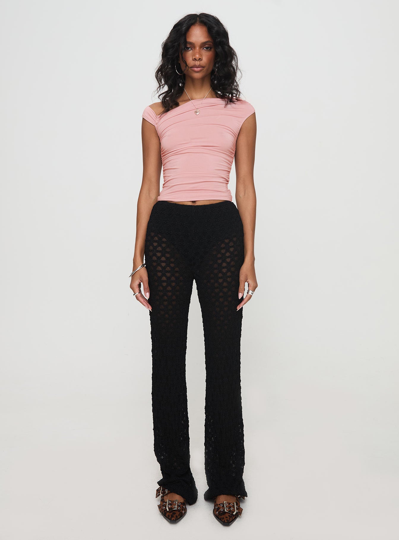 Call It What You Want Mesh Pants Black - Image 7