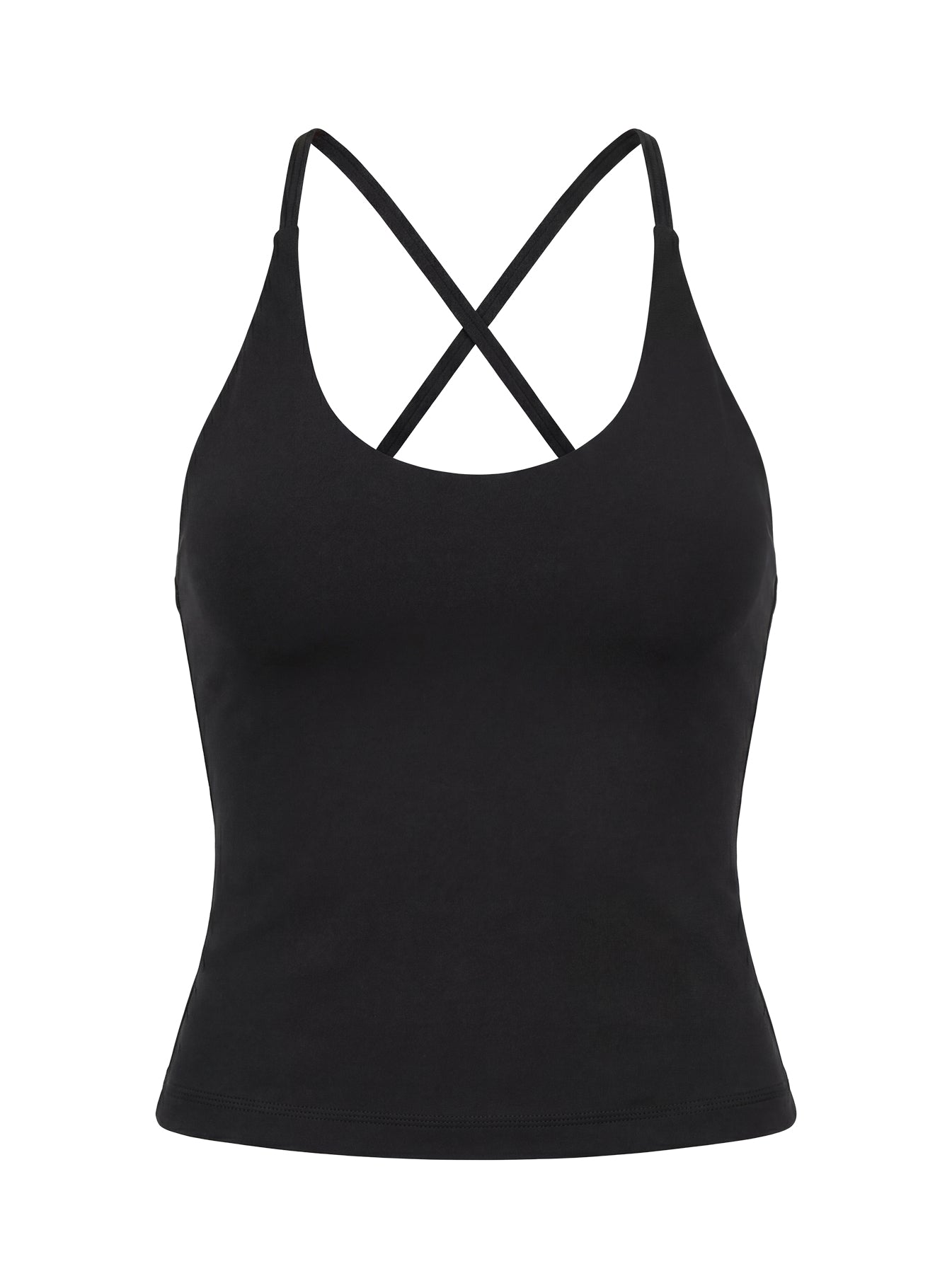 Pace Active Cross Back Tank Top Black - Image 12