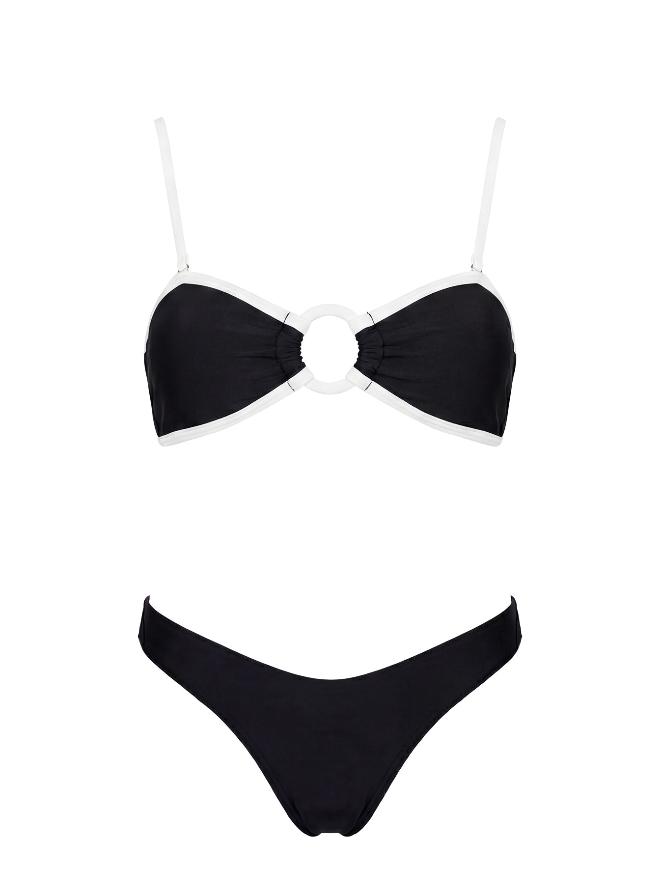 Mystry Ring Bikini Top Black - Image 5