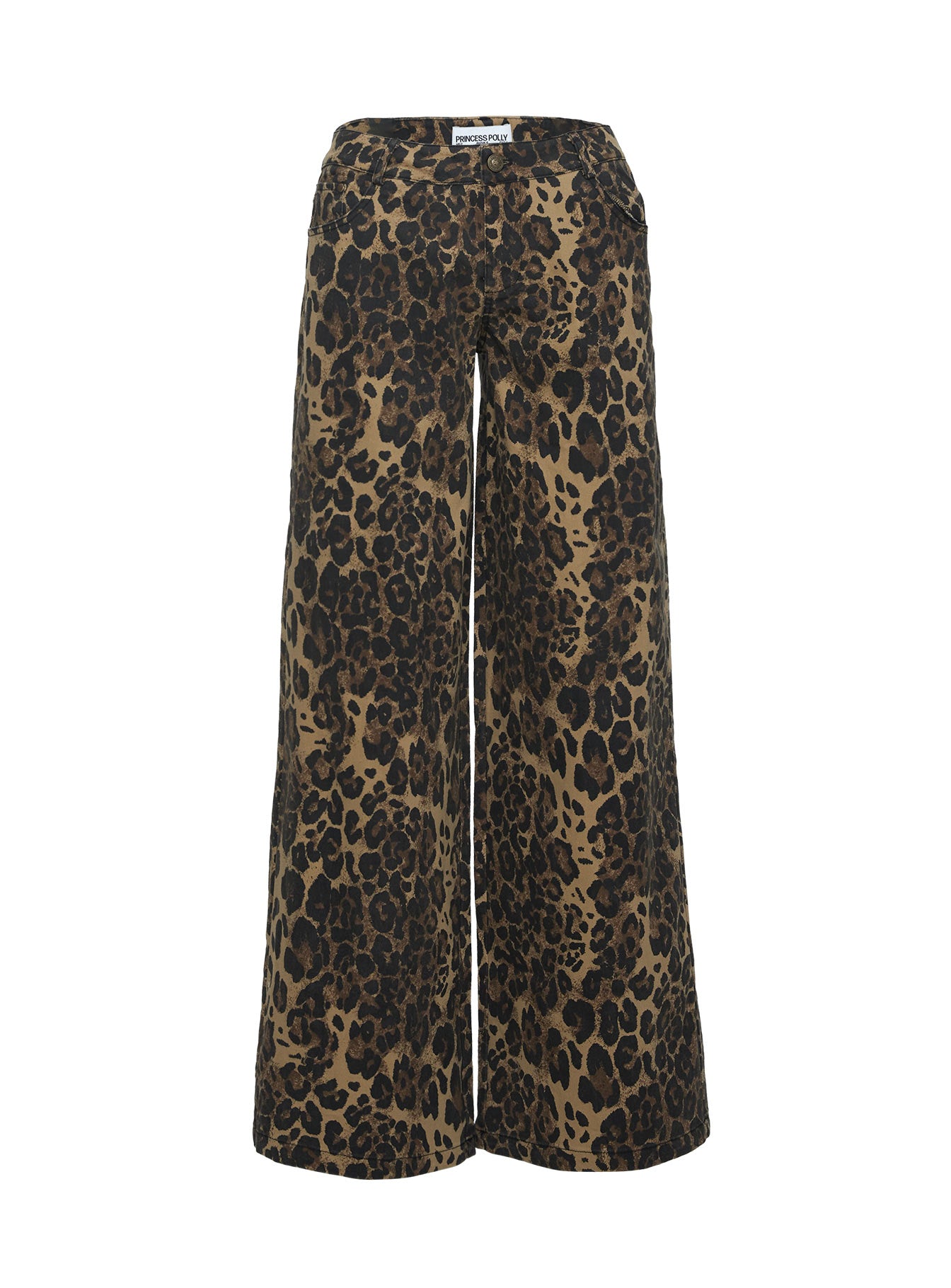 Pantar Low Rise Pants Leopard Petite - Image 6