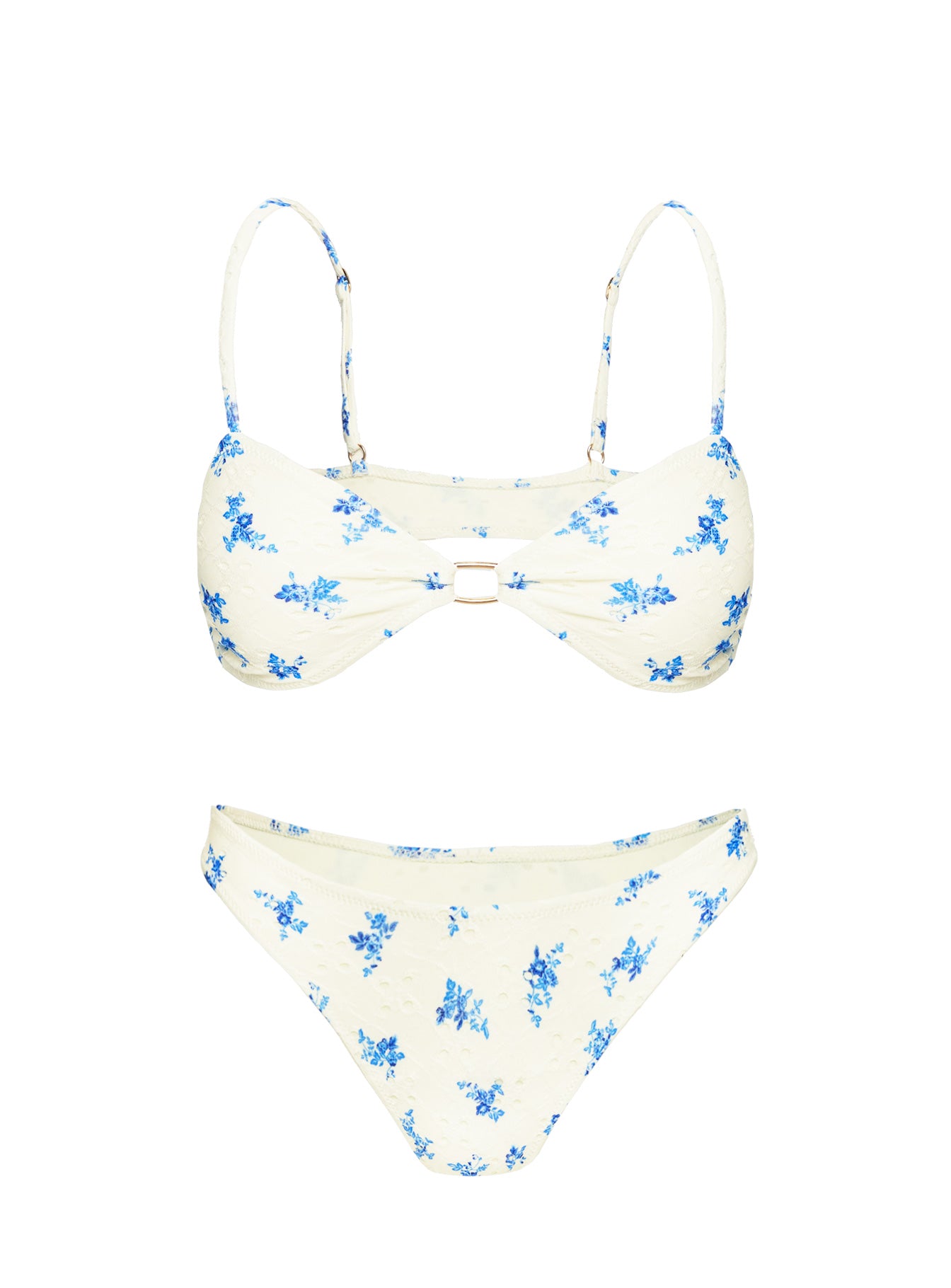 Paradisco Bikini Bottoms Yellow / Blue - Image 5