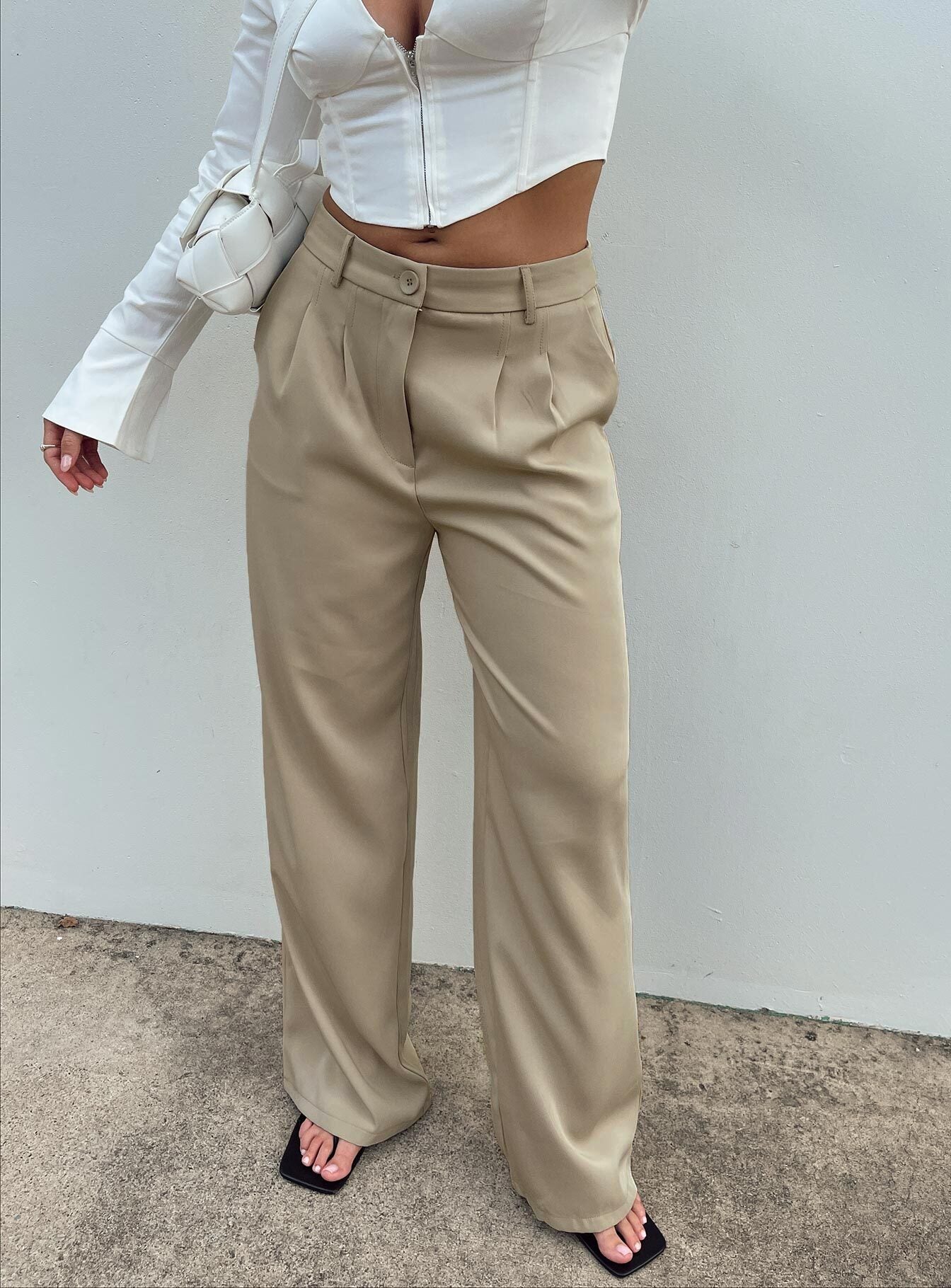 Archer Pants Taupe - Image 8