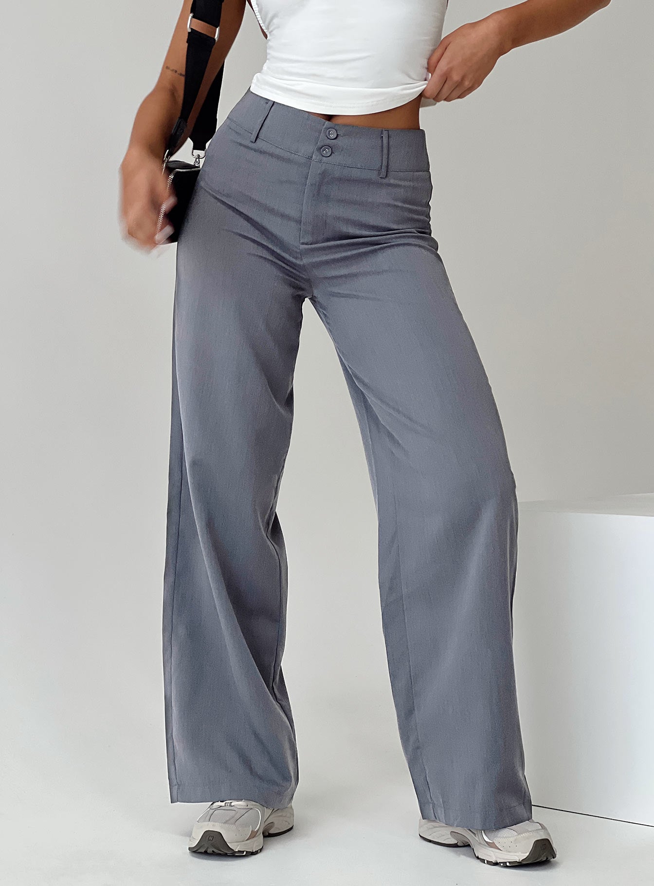 Alternative view of Alaina Pants Grey