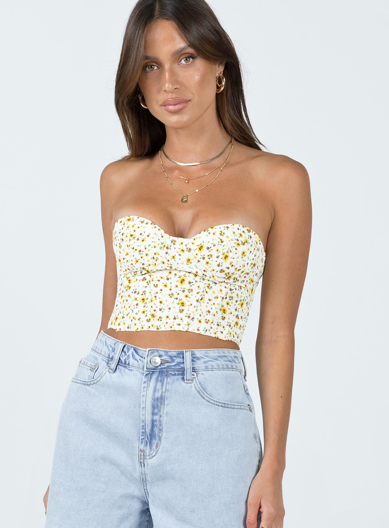 Endless Love Corset Top Floral - Image 2