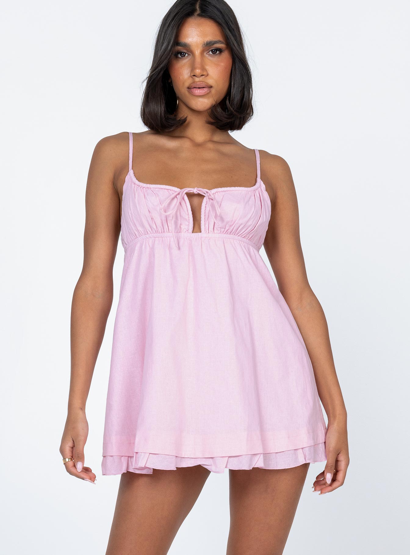 Alternative view of Empress Of Love Mini Dress Pink