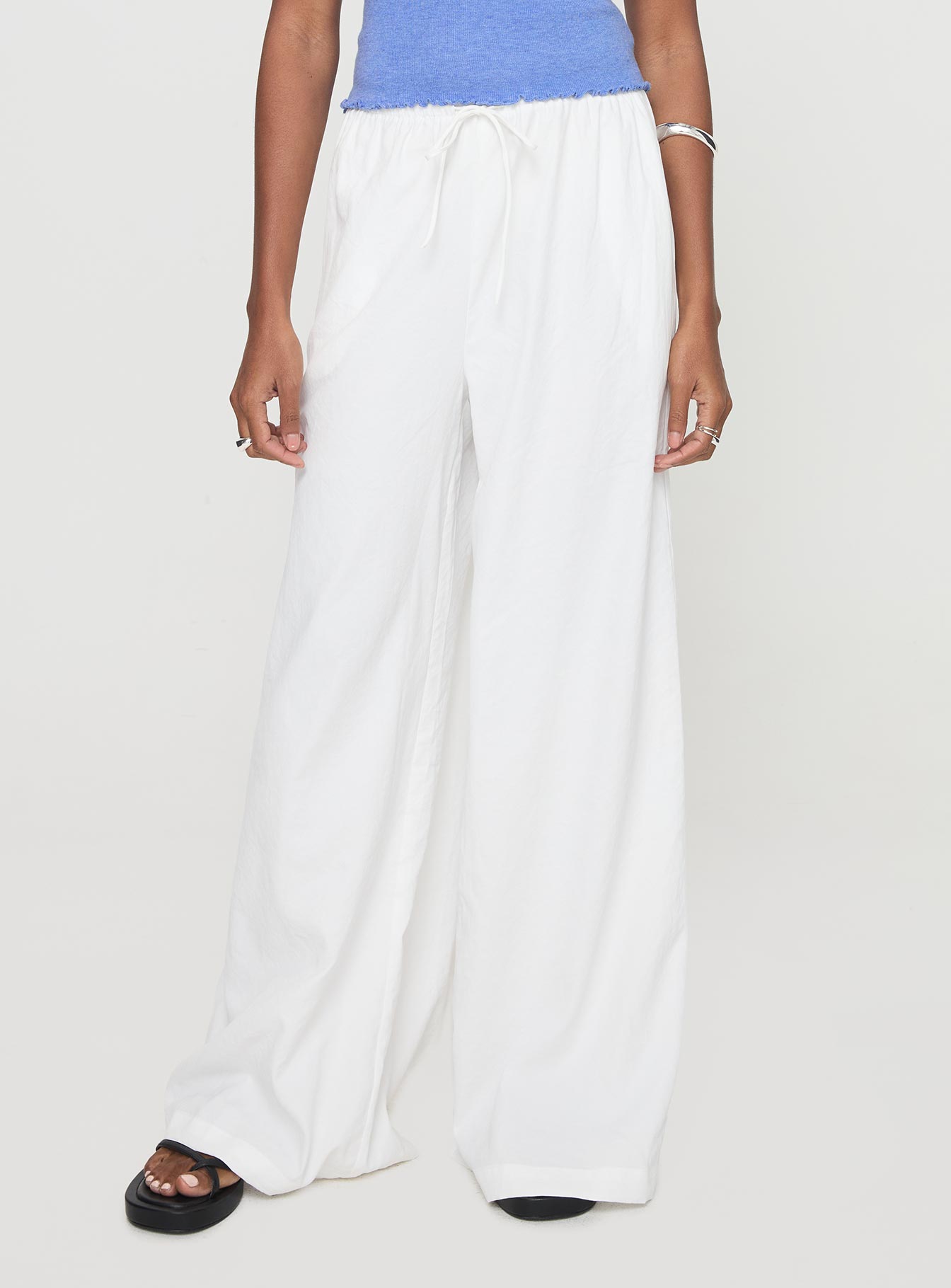 Alternative view of Barbieri Pants White