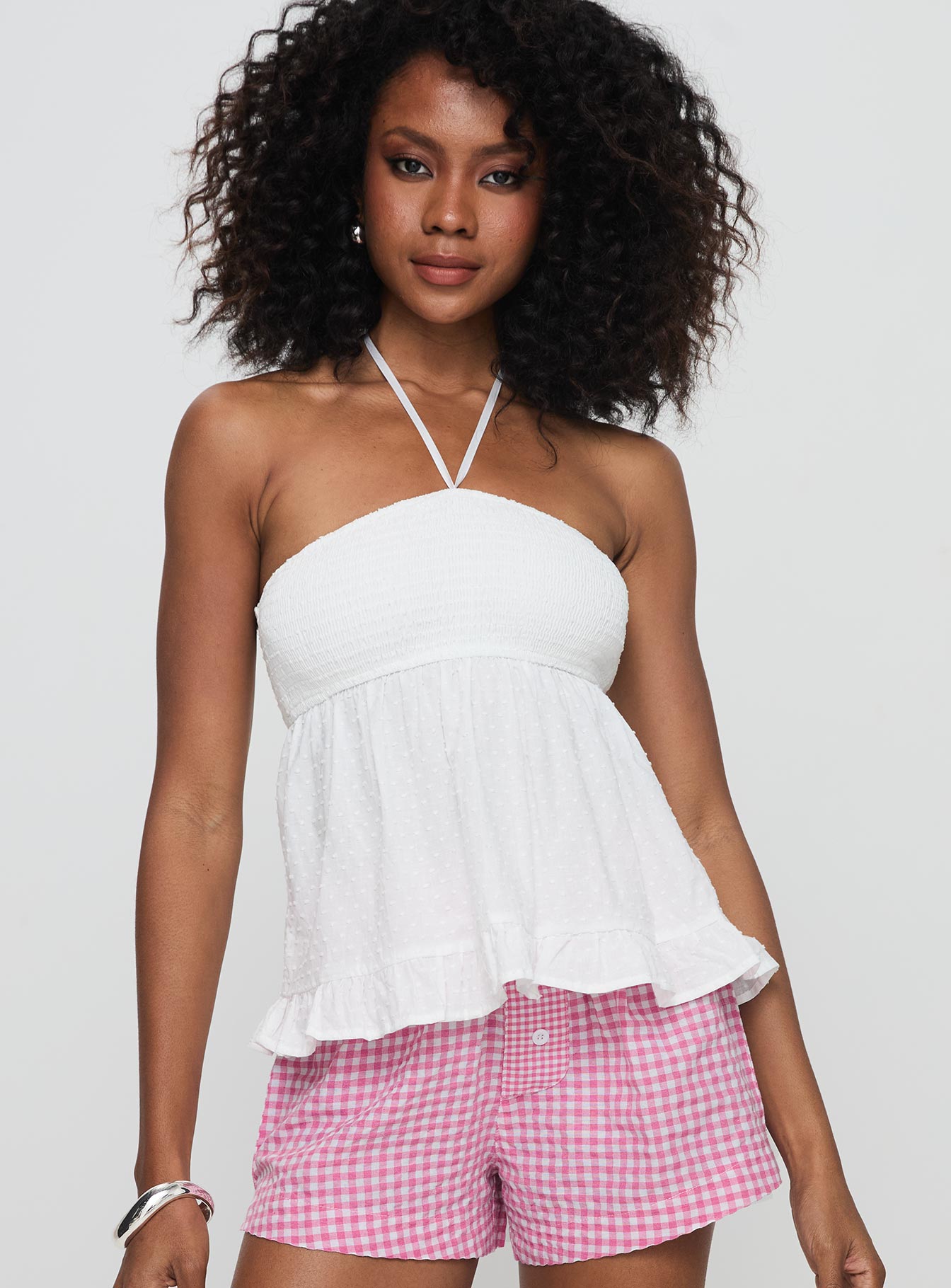 Alternative view of Be Your Girl Strapless Top White